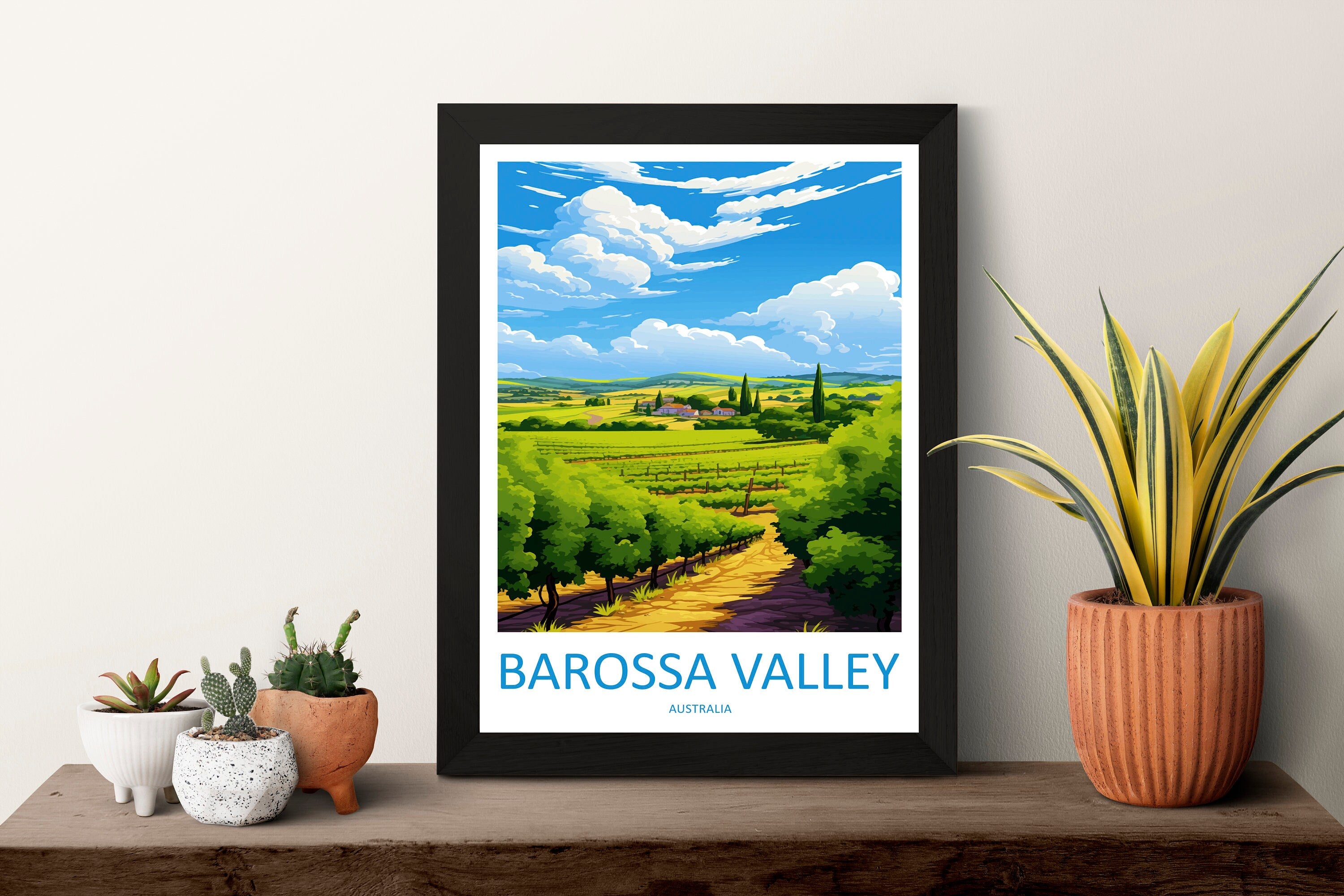 Barossa Valley Travel Print