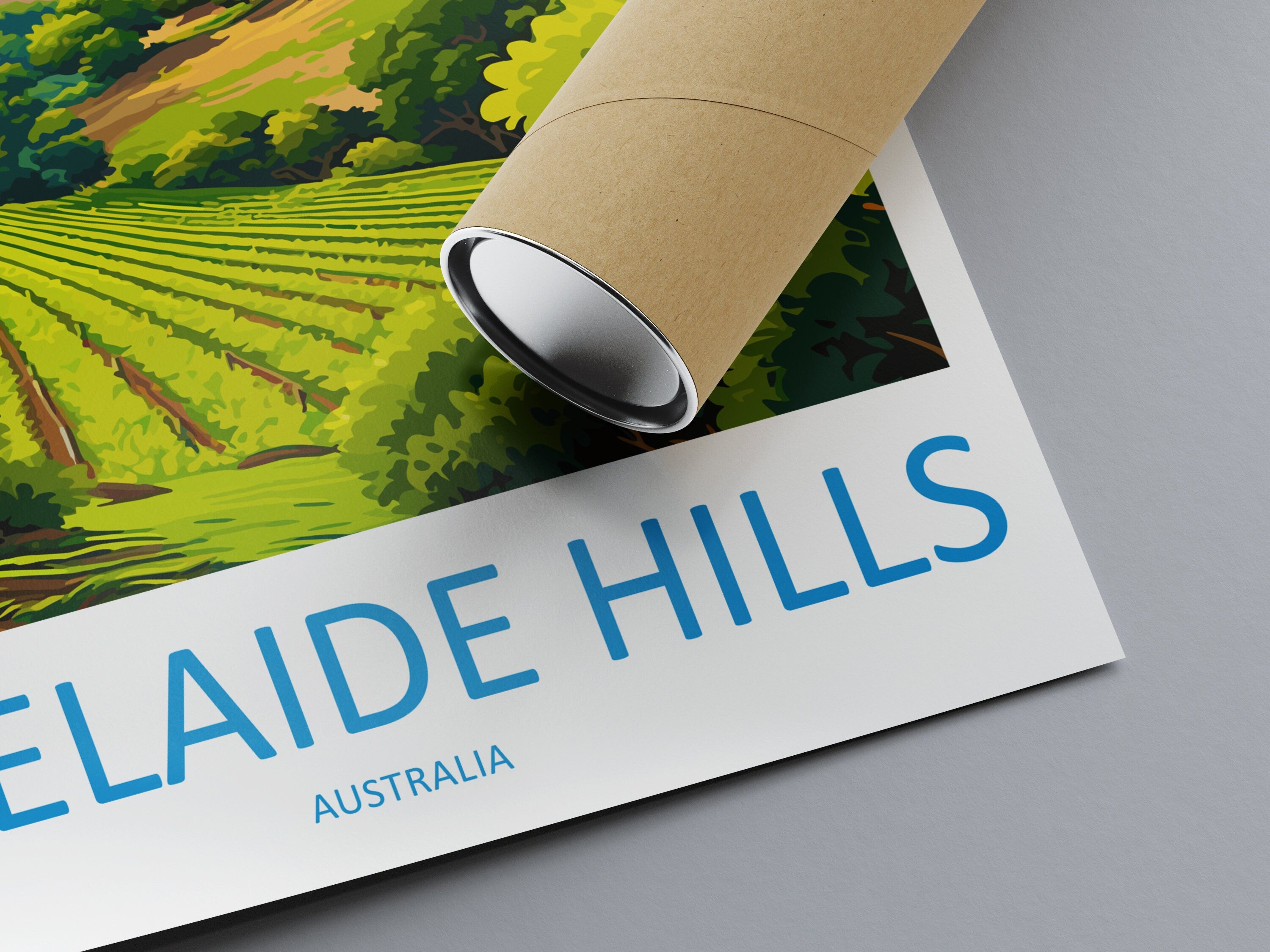 Adelaide Hills Travel Print