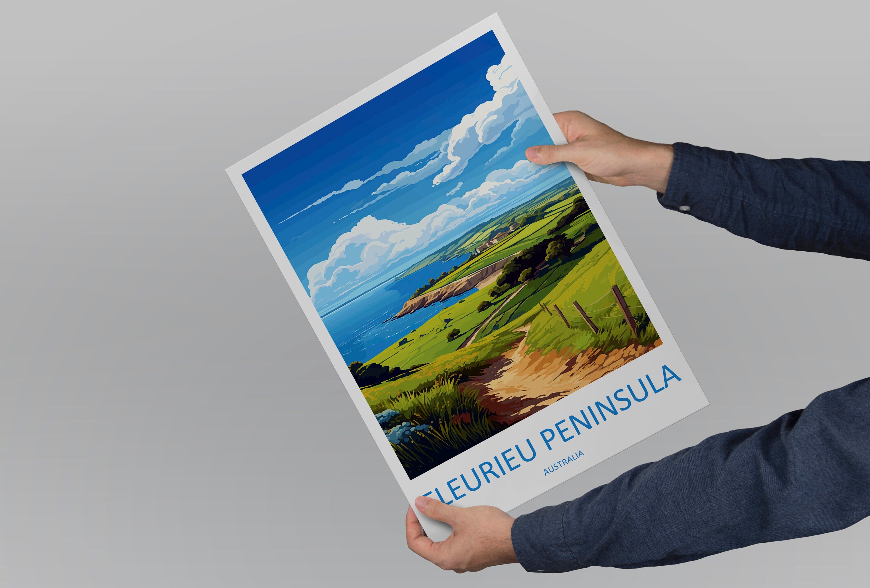 Fleurieu Peninsula Travel Print