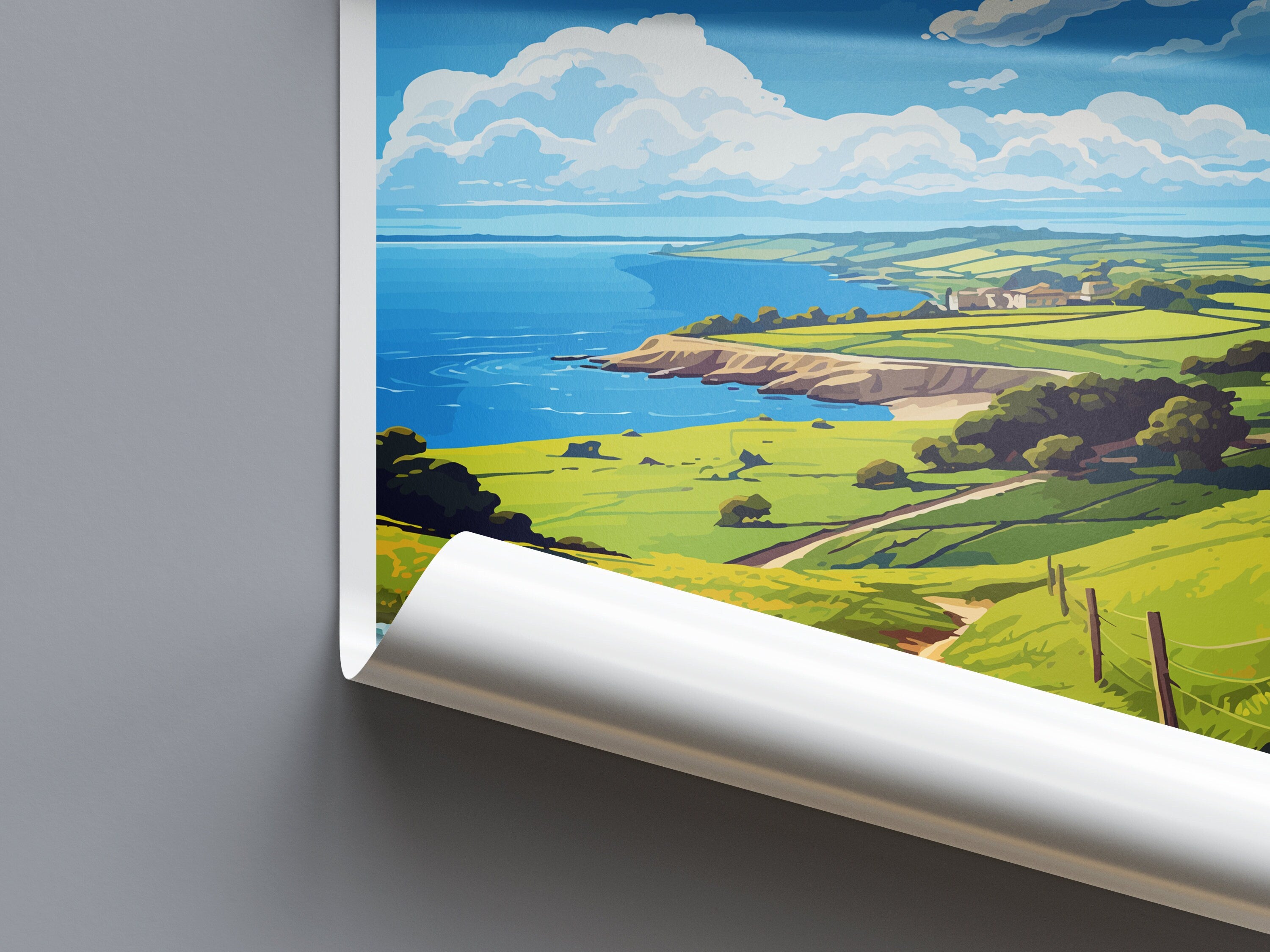 Fleurieu Peninsula Travel Print