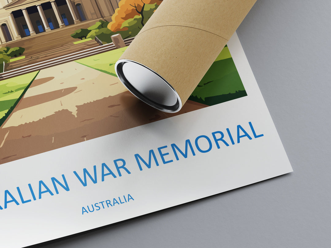 War Memorial Travel Print Wall Art War Memorial Wall Hanging Home Décor War Memorial Gift Art Lovers Wall Art Australia