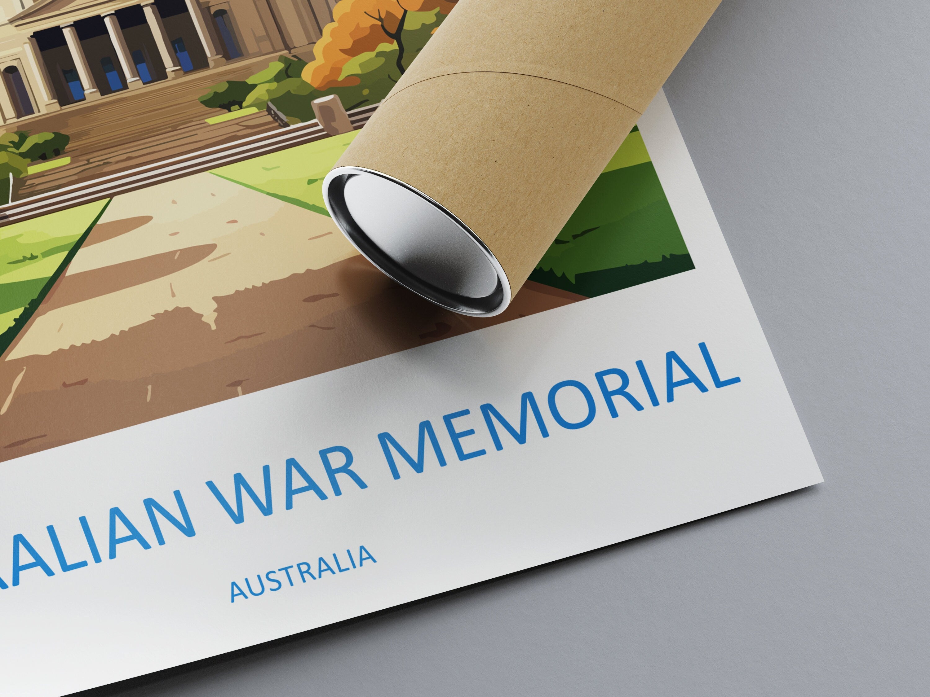 War Memorial Travel Print