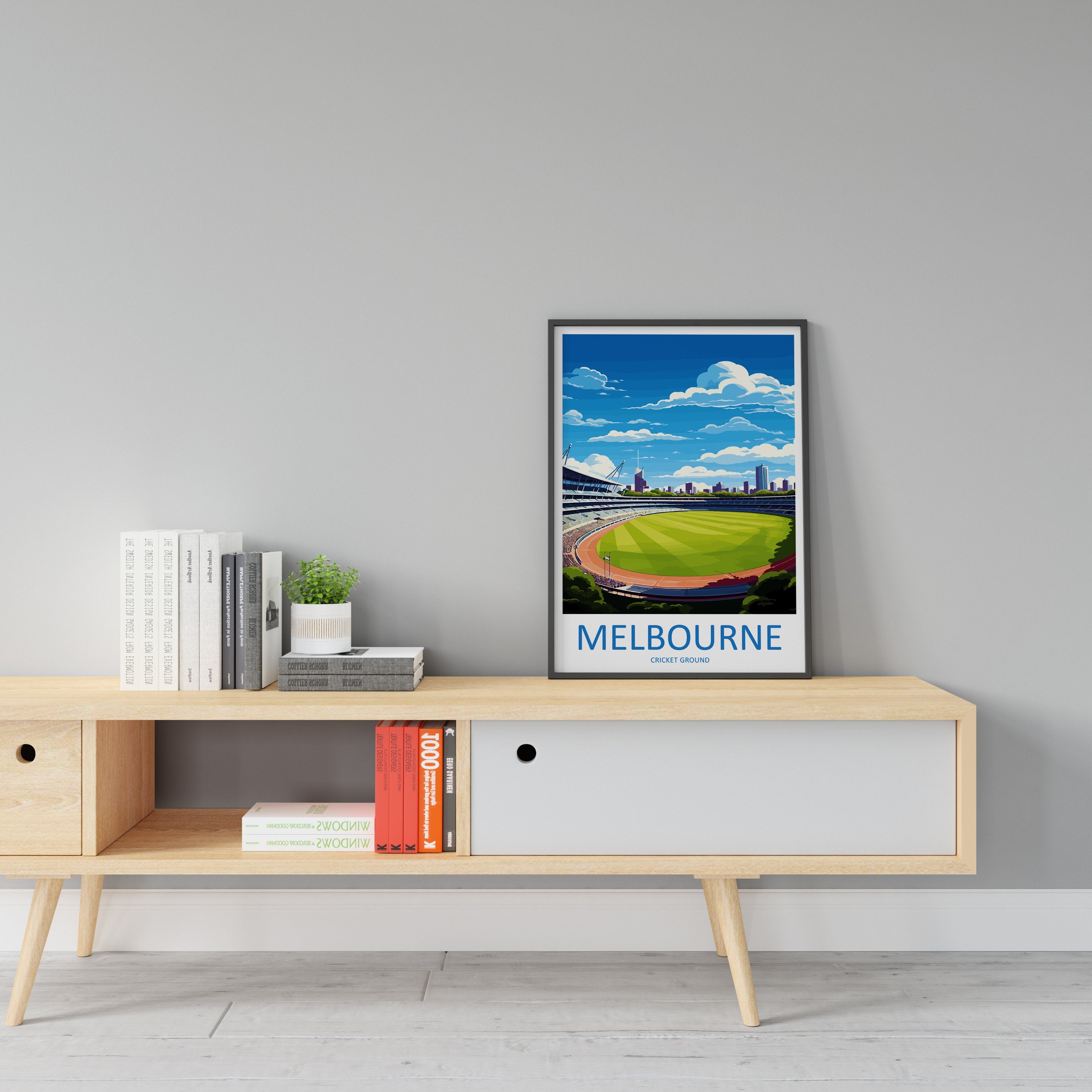 Melbourne Cricket Ground Travel Print