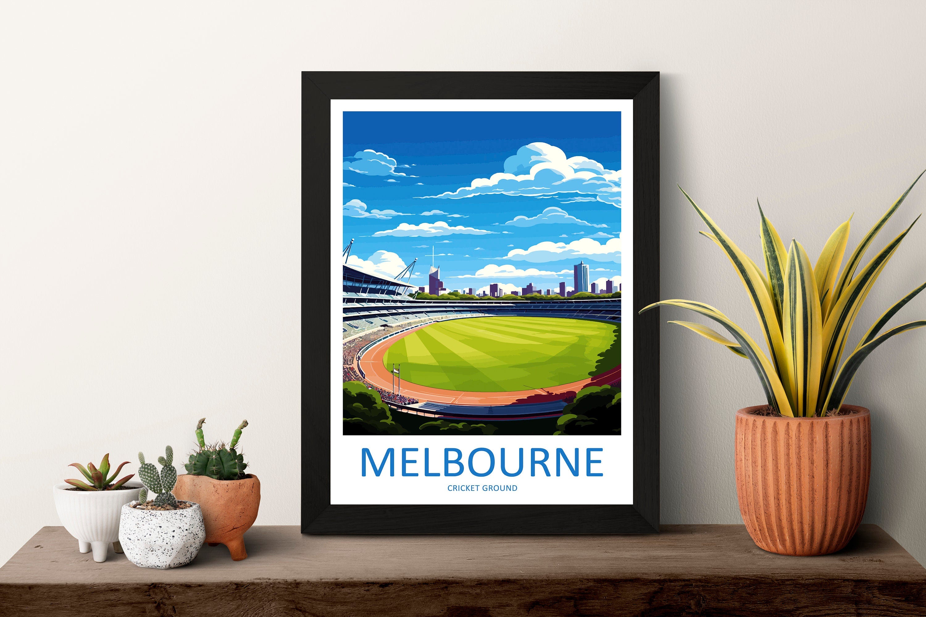 Melbourne Cricket Ground Travel Print