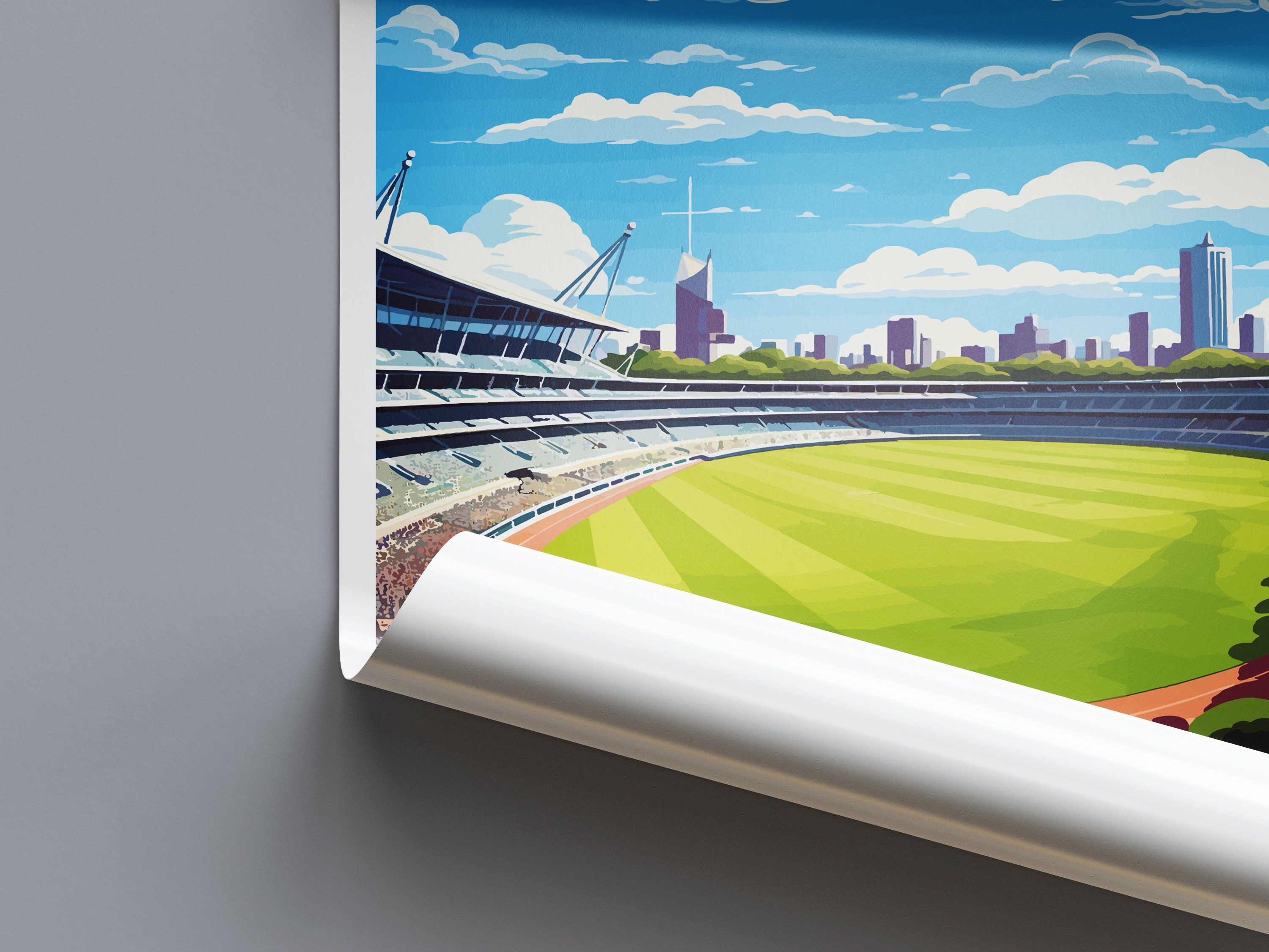 Melbourne Cricket Ground Travel Print