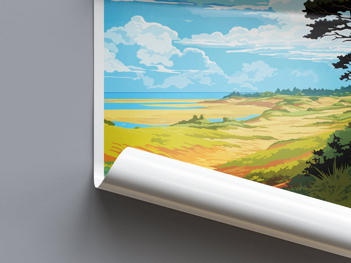 Suffolk Coast Heaths Travel Print Wall Art Suffolk Coast Heaths Wall Hanging Home Decor Suffolk Coast Heaths Gift Art Lovers Wall Art