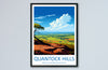 Quantock Hills Travel Print