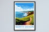 North Devon Travel Print