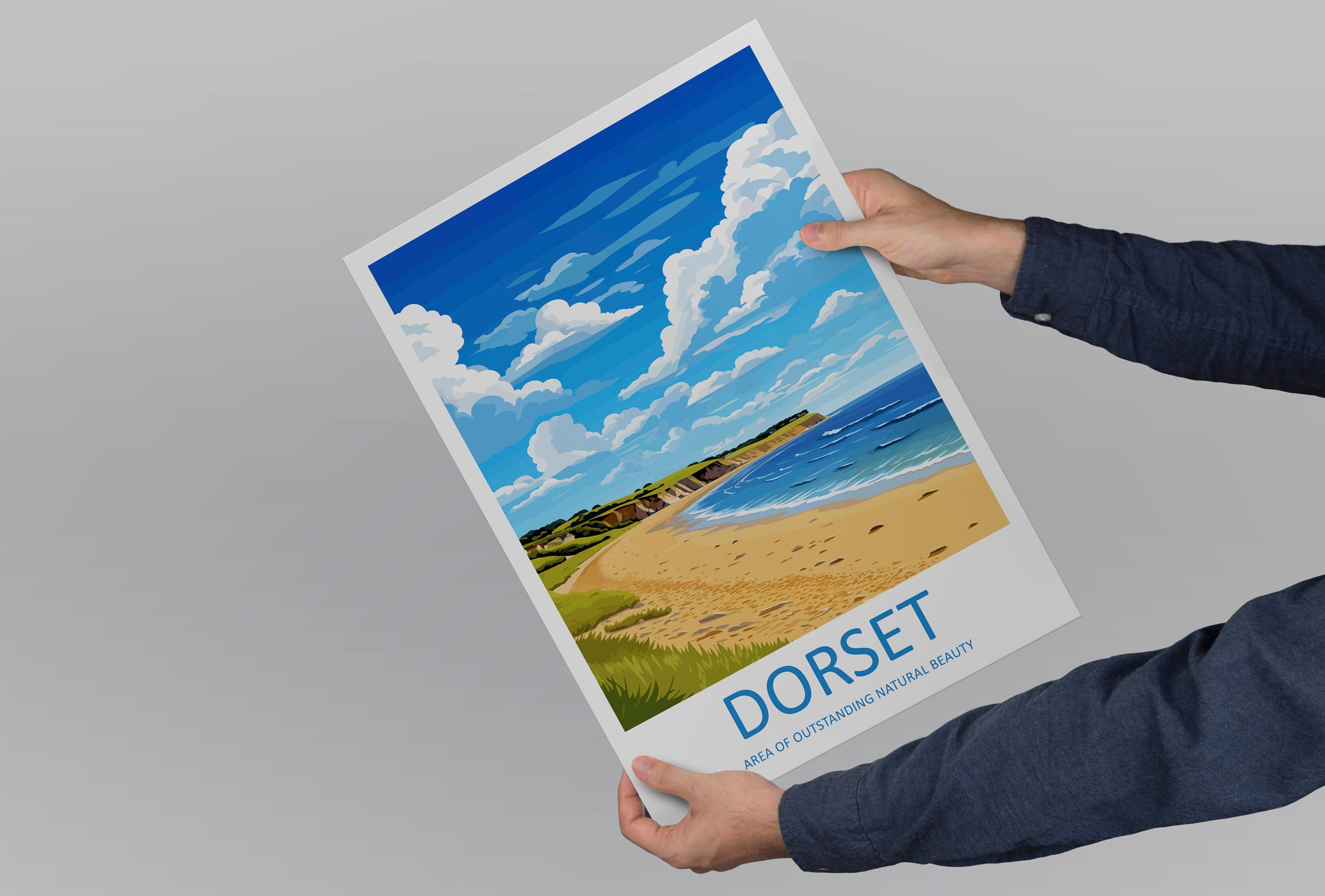 Dorset Travel Print