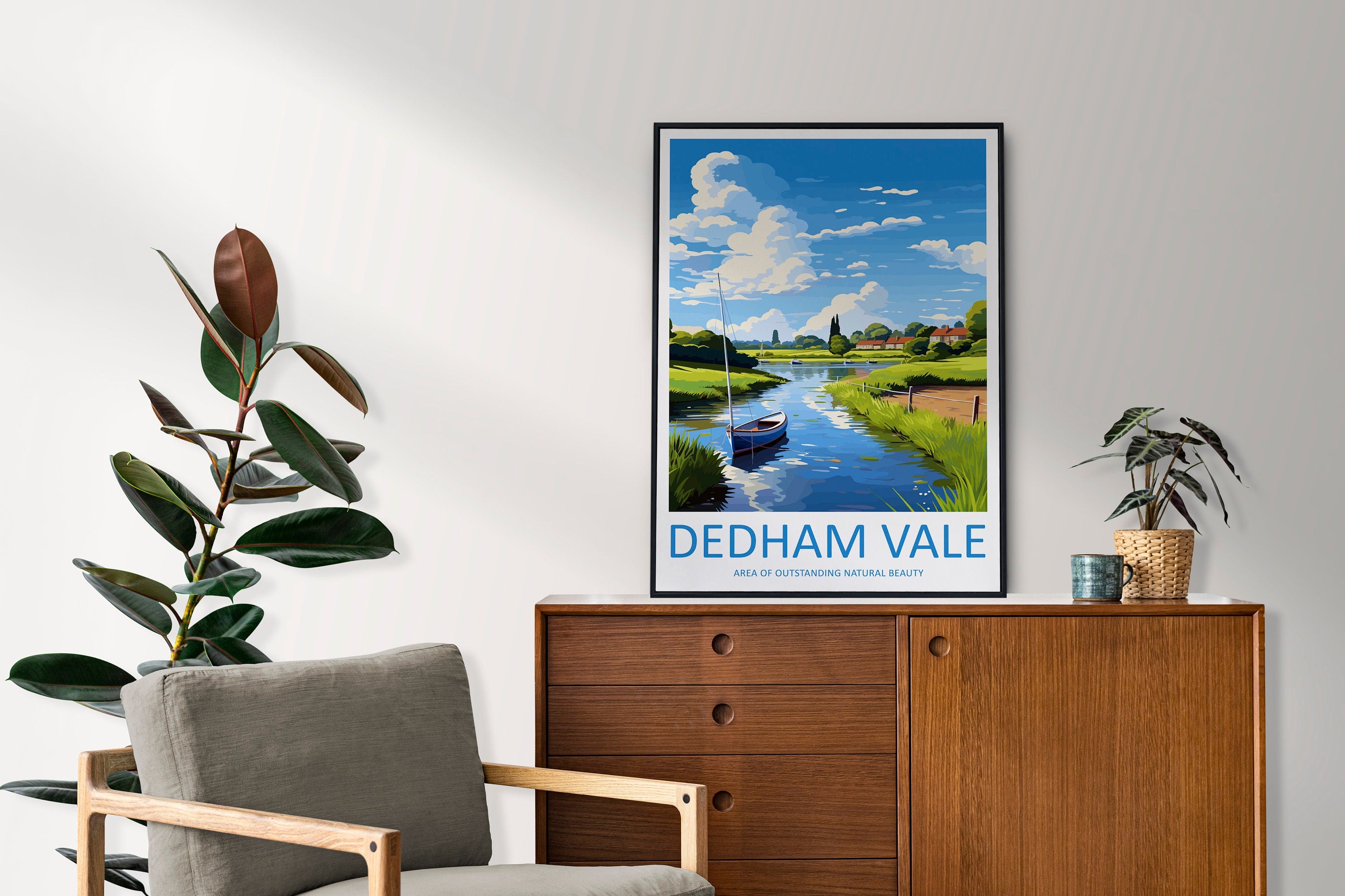 Dedham Vale Travel Print