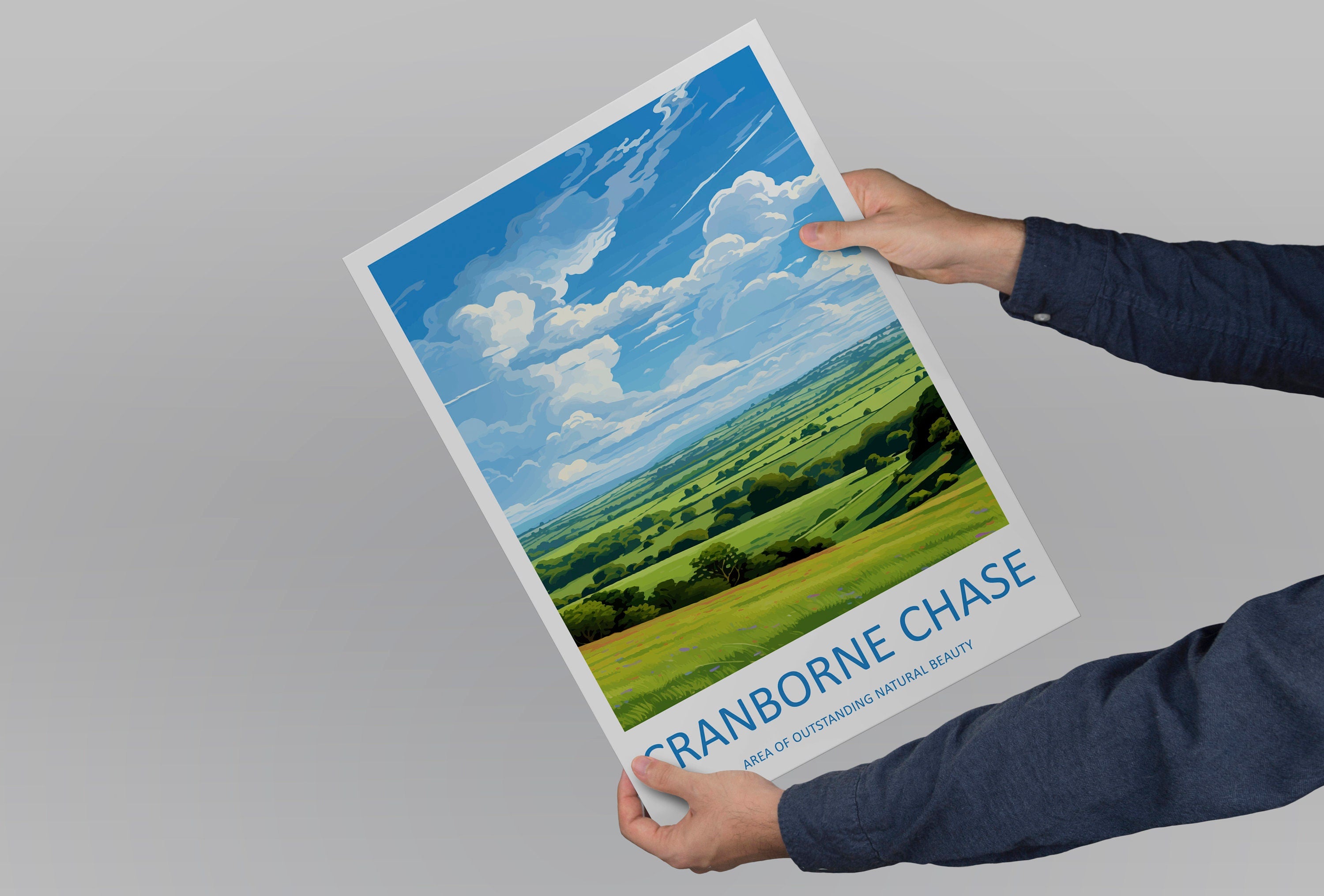 Cranborne Chase Travel Print