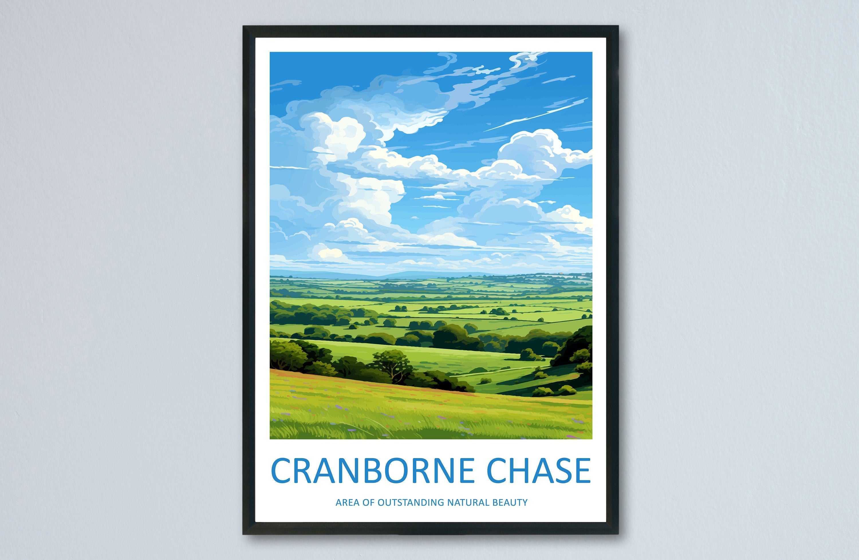 Cranborne Chase Travel Print