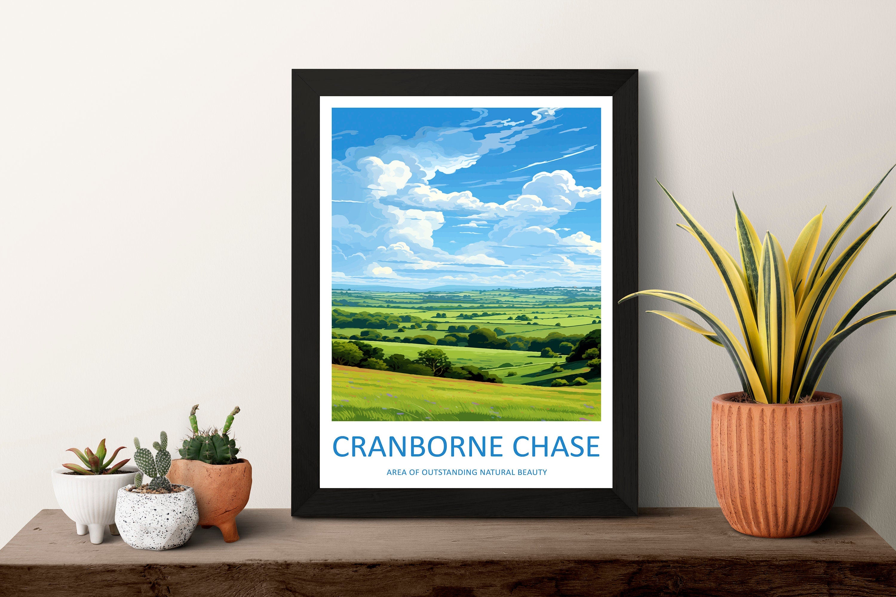 Cranborne Chase Travel Print