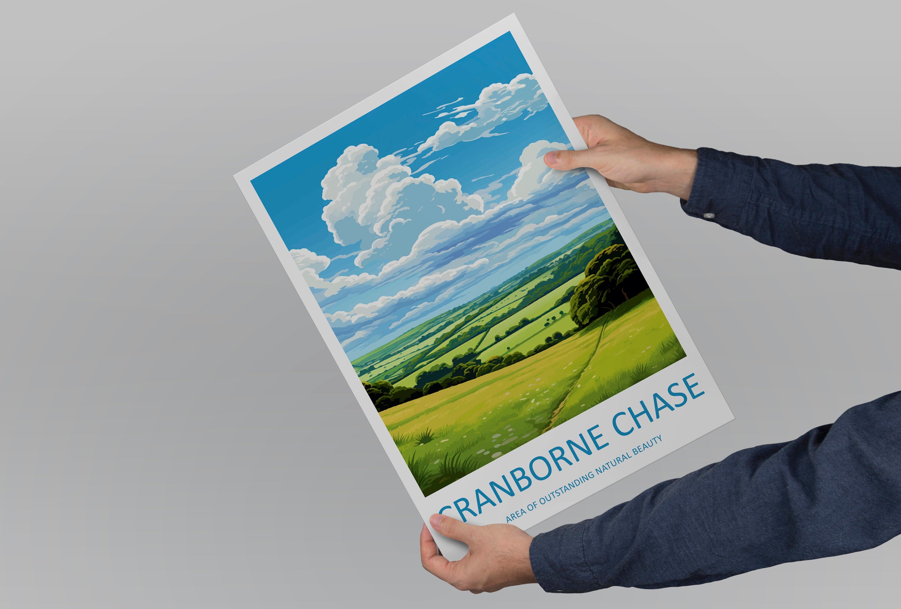 Cranborne Chase Travel Print