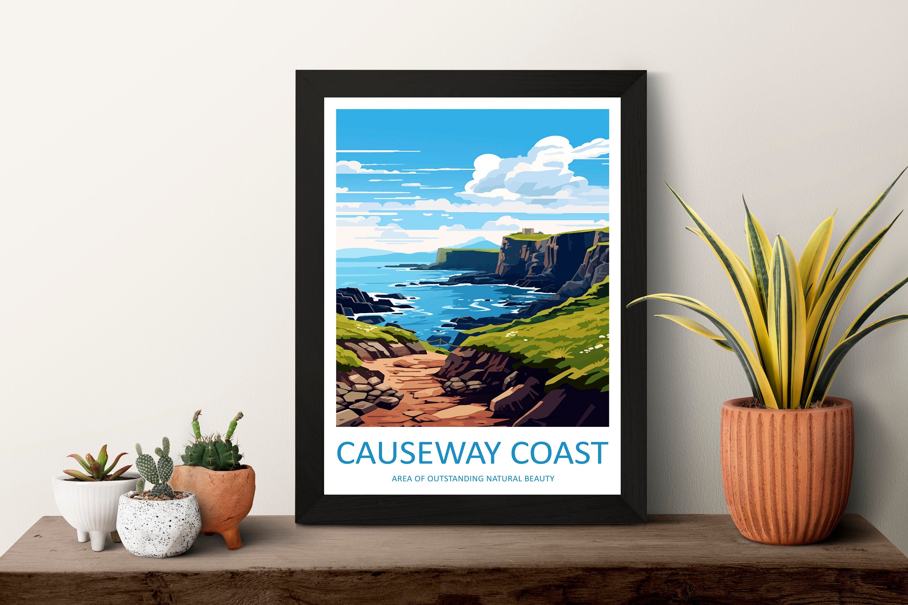 Causeway Coast Travel Print