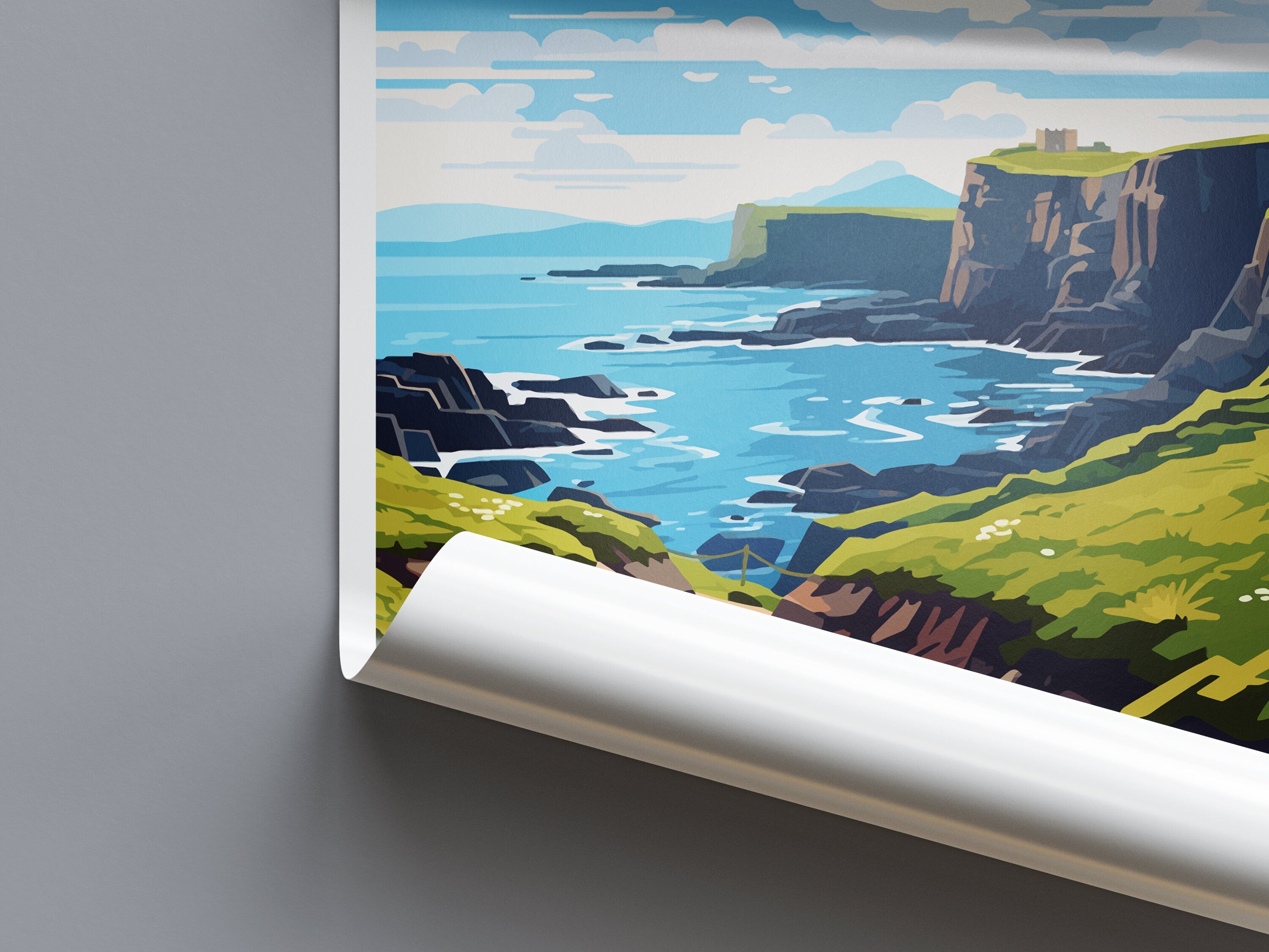 Causeway Coast Travel Print