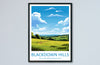 Blackdown Hills Travel Print