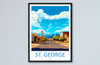 St George Travel Print