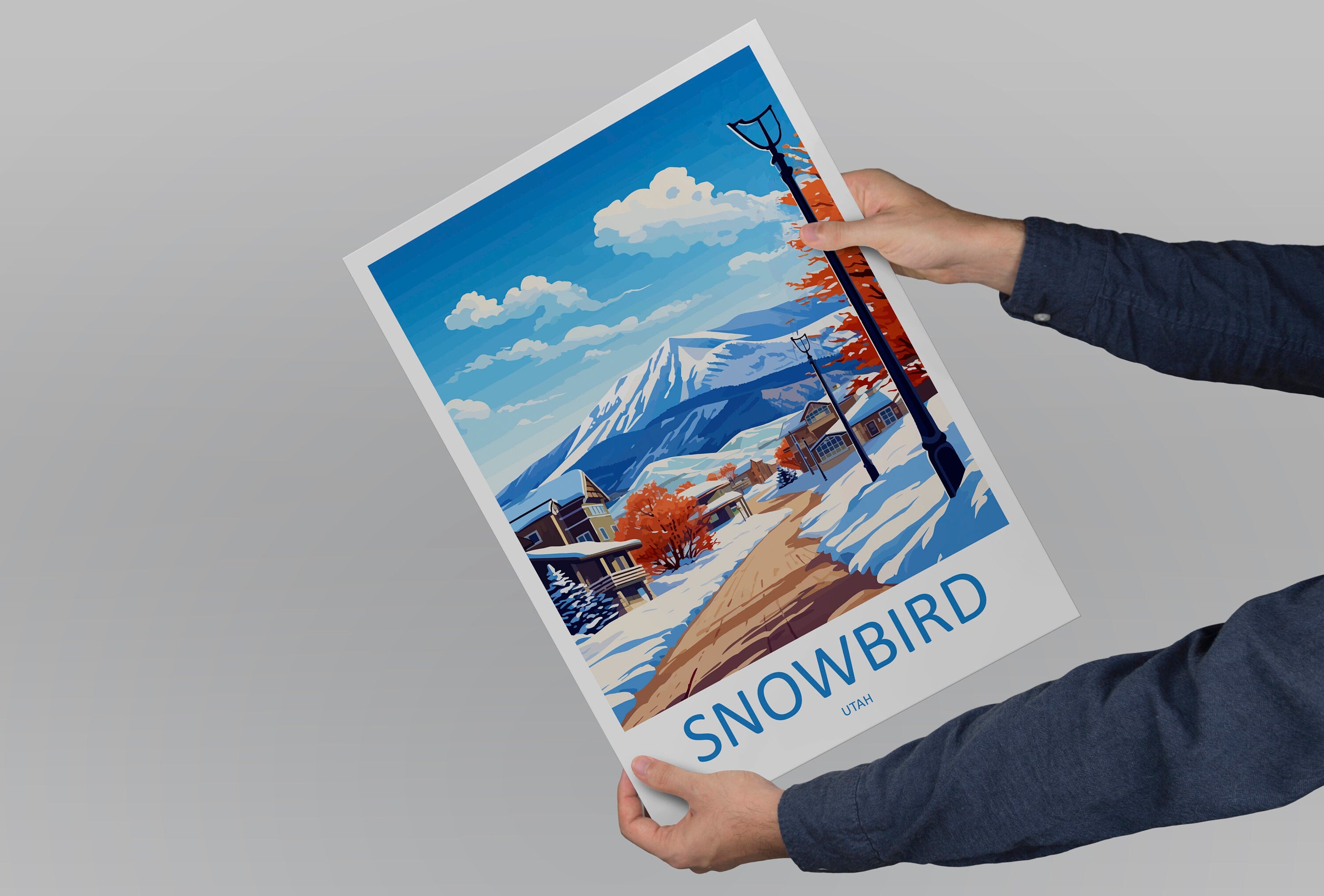 Snowbird Travel Print