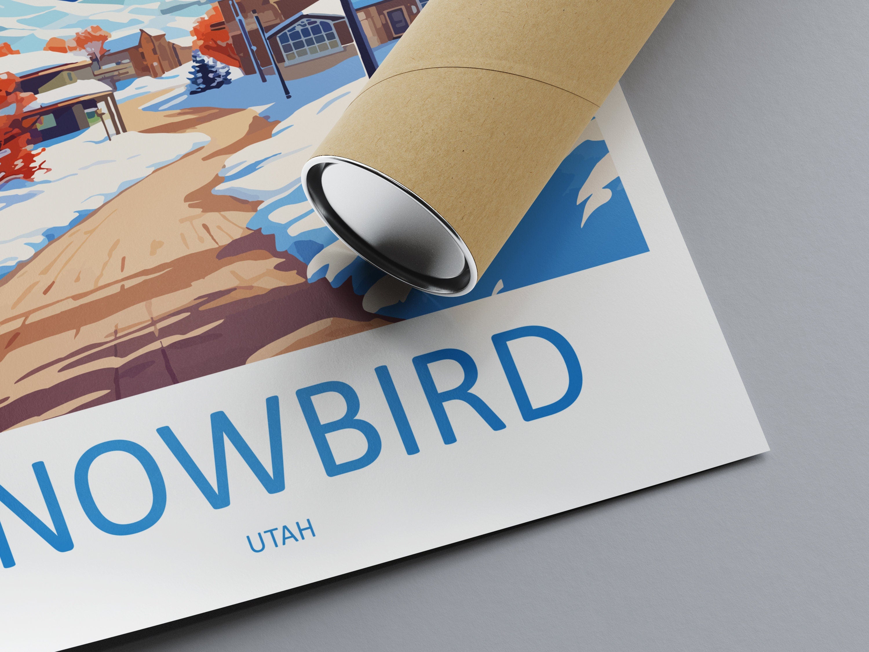 Snowbird Travel Print