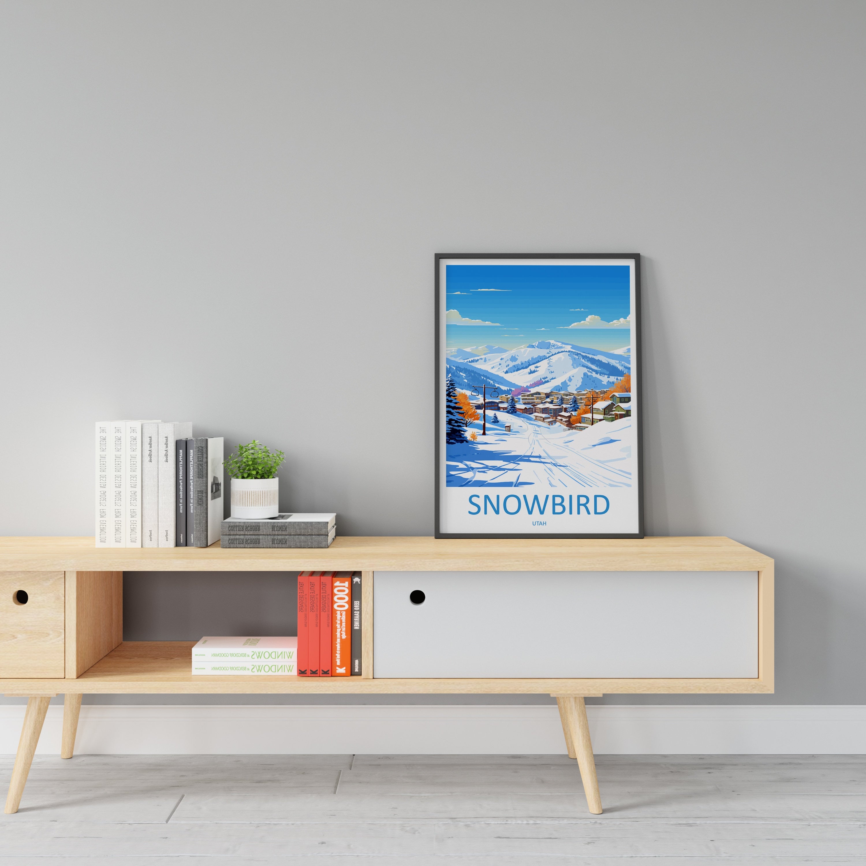 Snowbird Travel Print