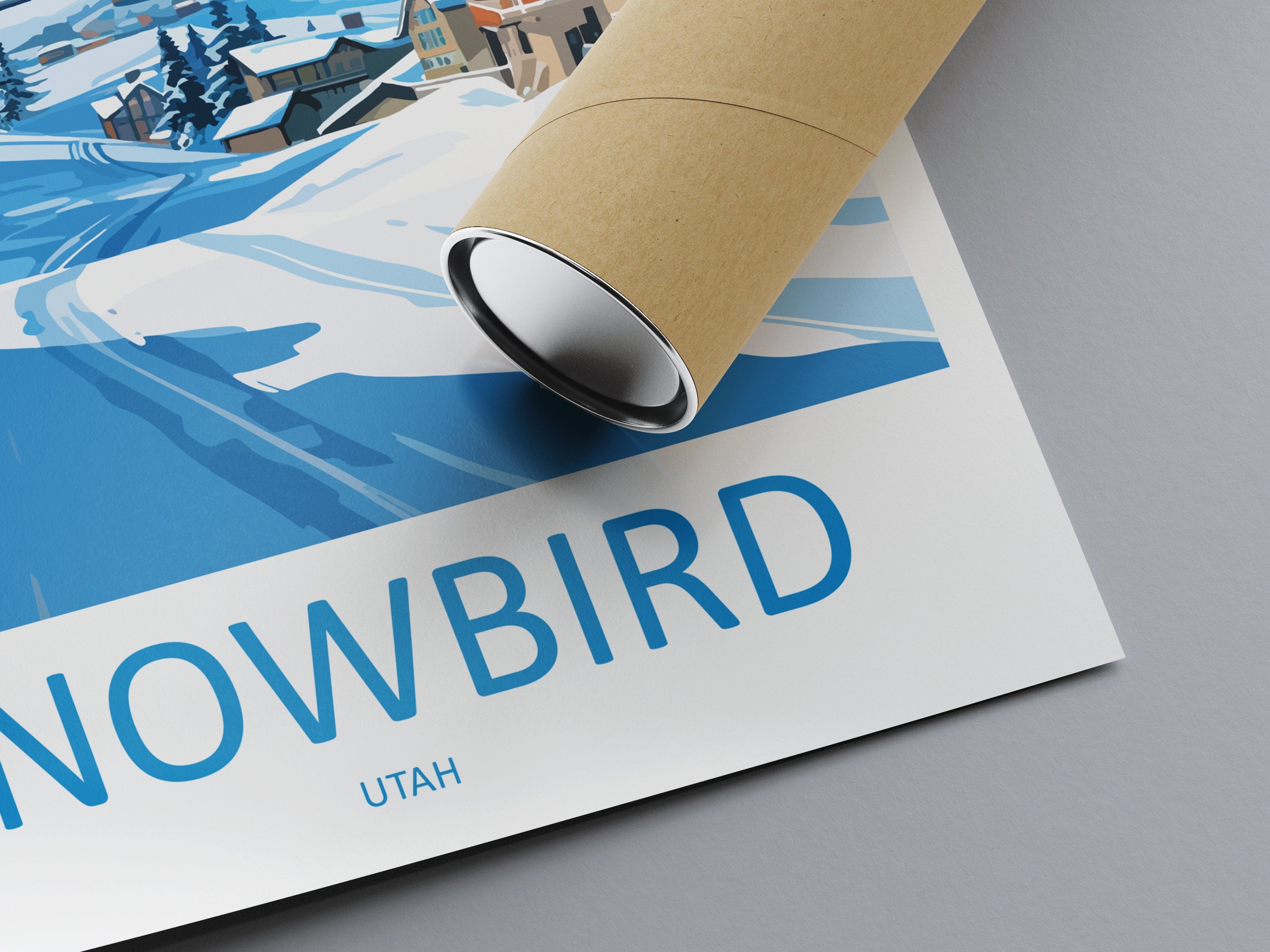 Snowbird Travel Print