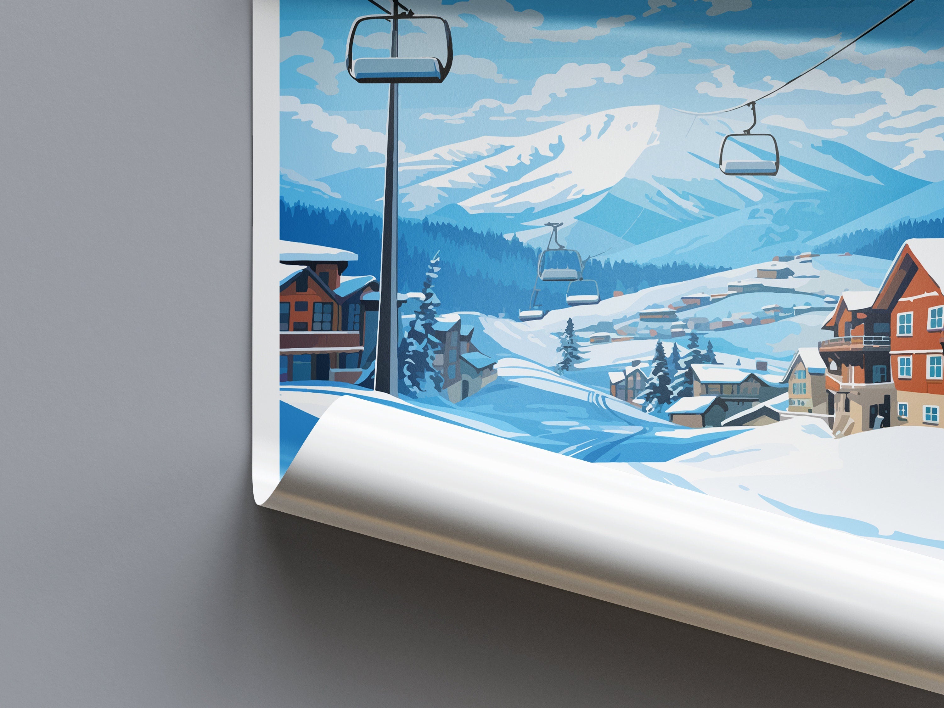 Snowbird Travel Print