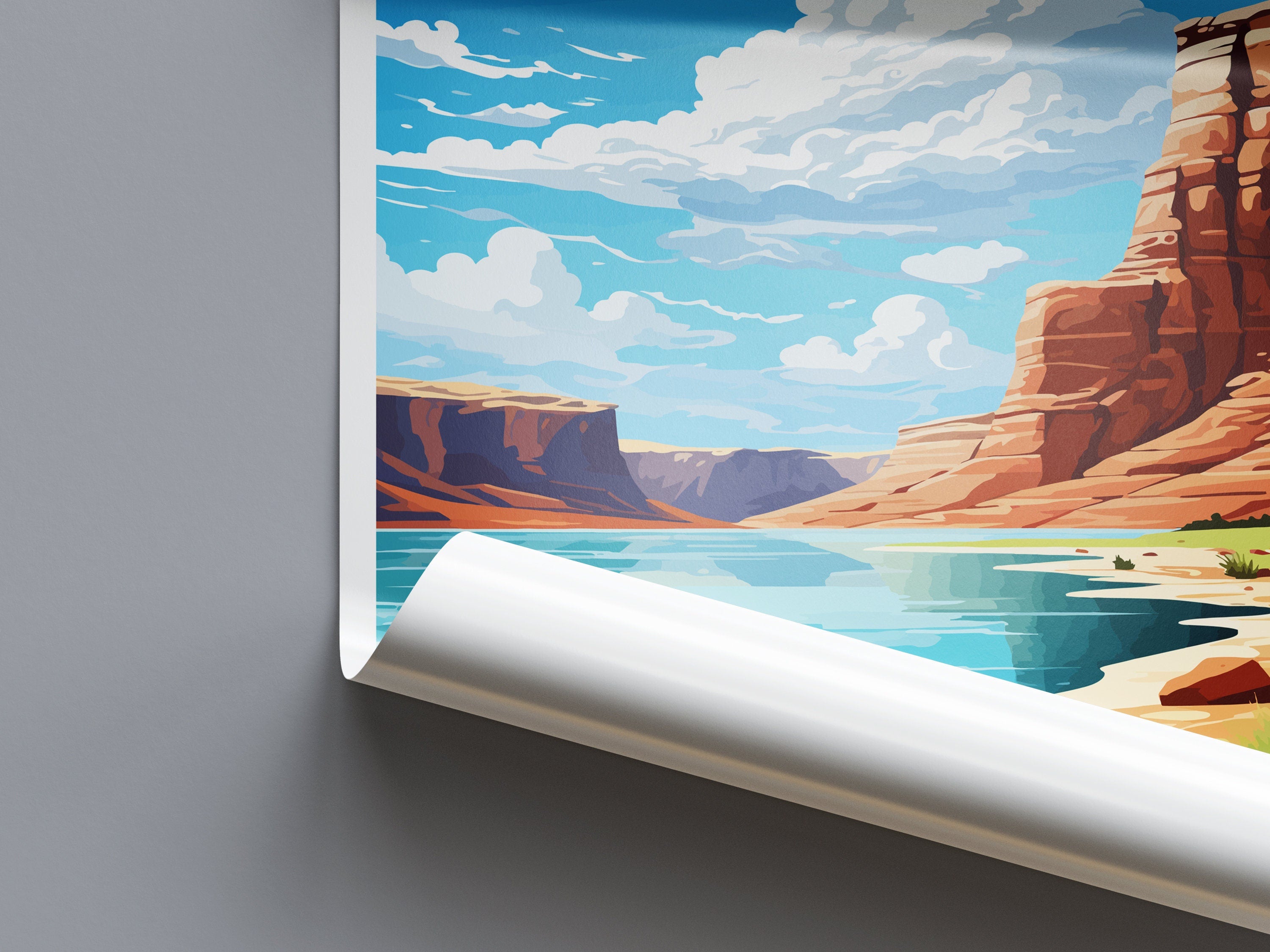 Lake Powell Travel Print