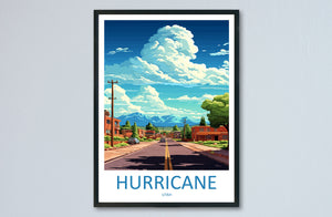 Hurricane Travel Print