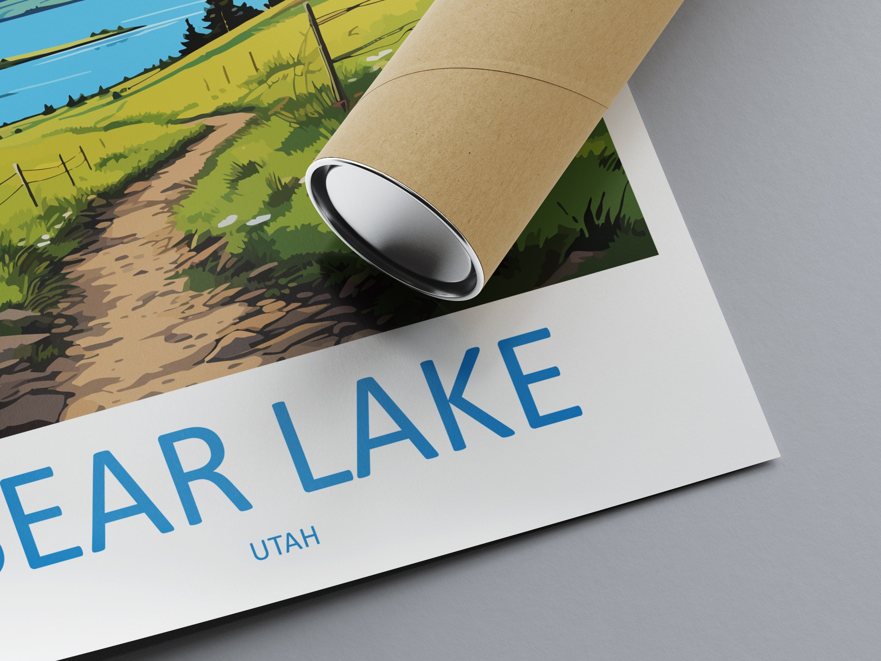 Bear Lake Travel Print