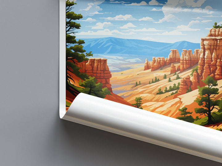 Bryce Canyon National Park Travel Print Wall Art Bryce Canyon National Park Wall Hanging Home Décor Bryce Canyon National Park Art Lovers