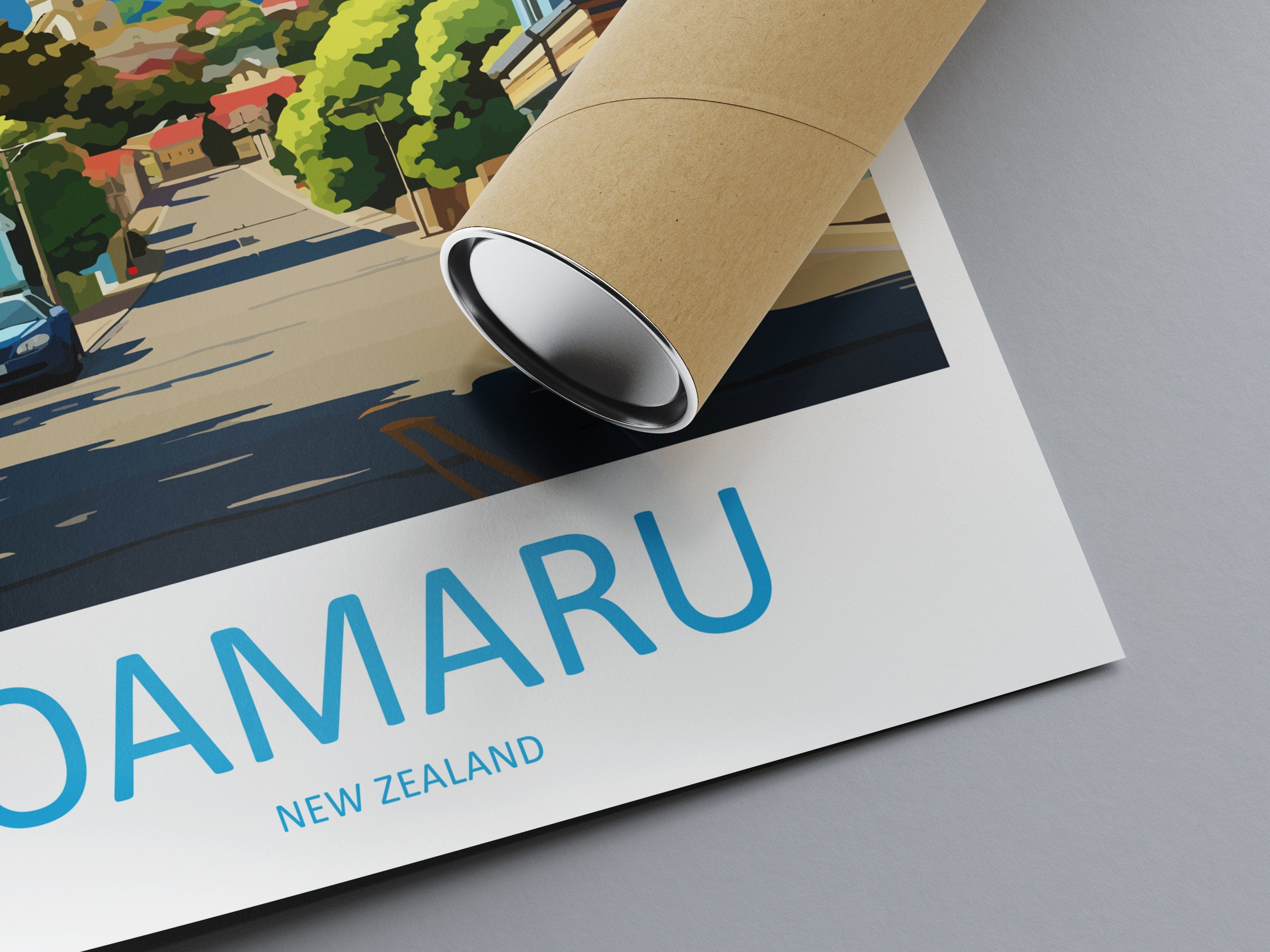 Oamaru Travel Print