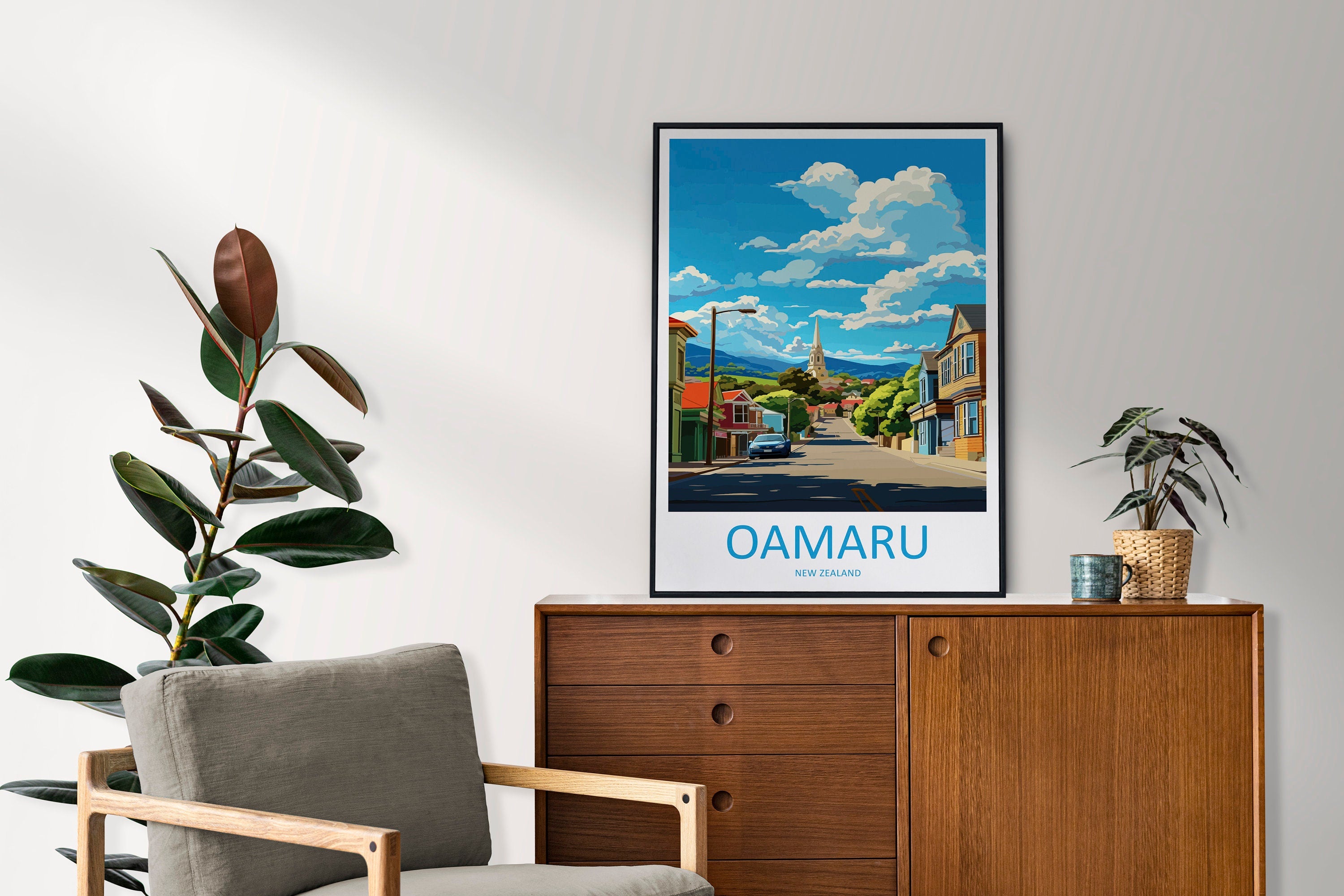 Oamaru Travel Print