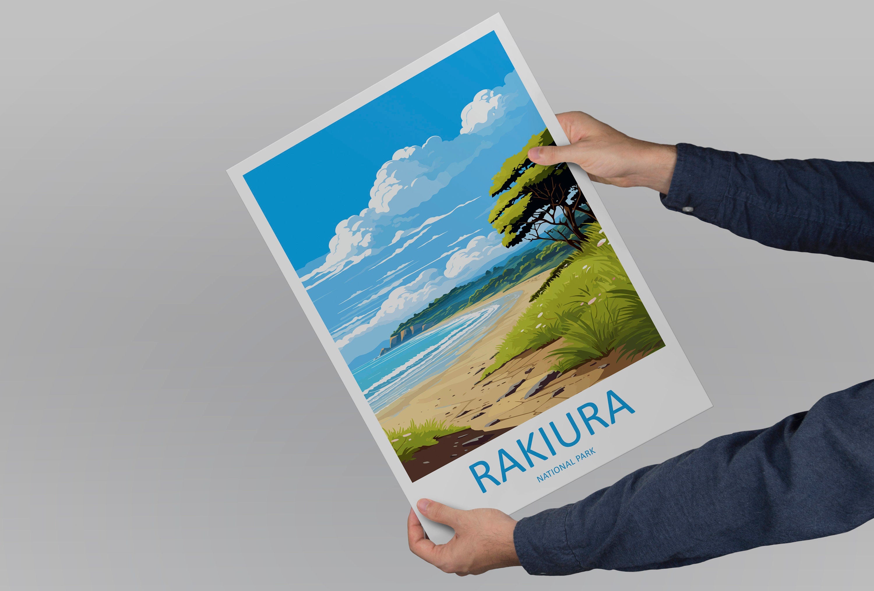 Rakiura National Park Travel Print