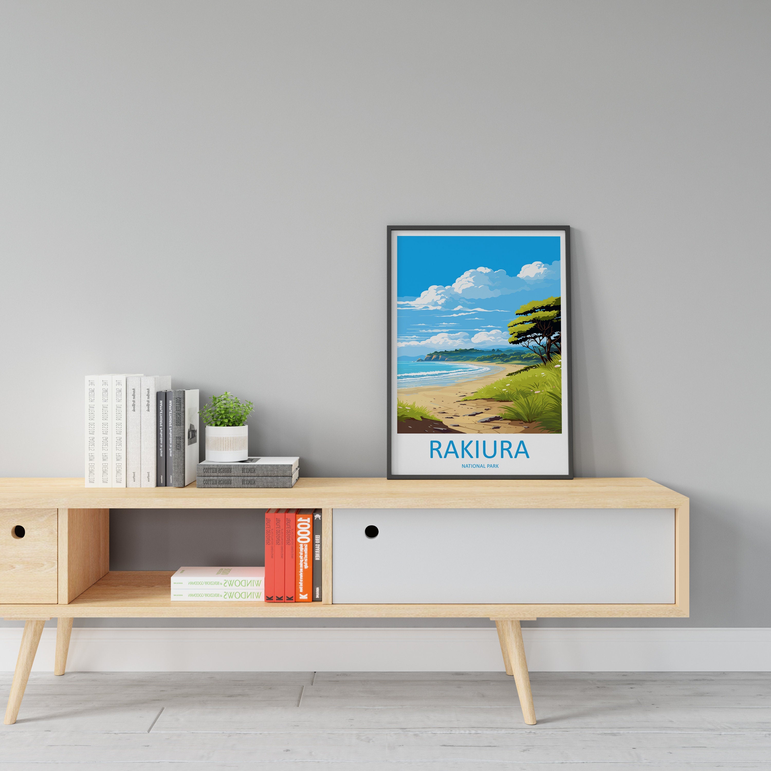 Rakiura National Park Travel Print