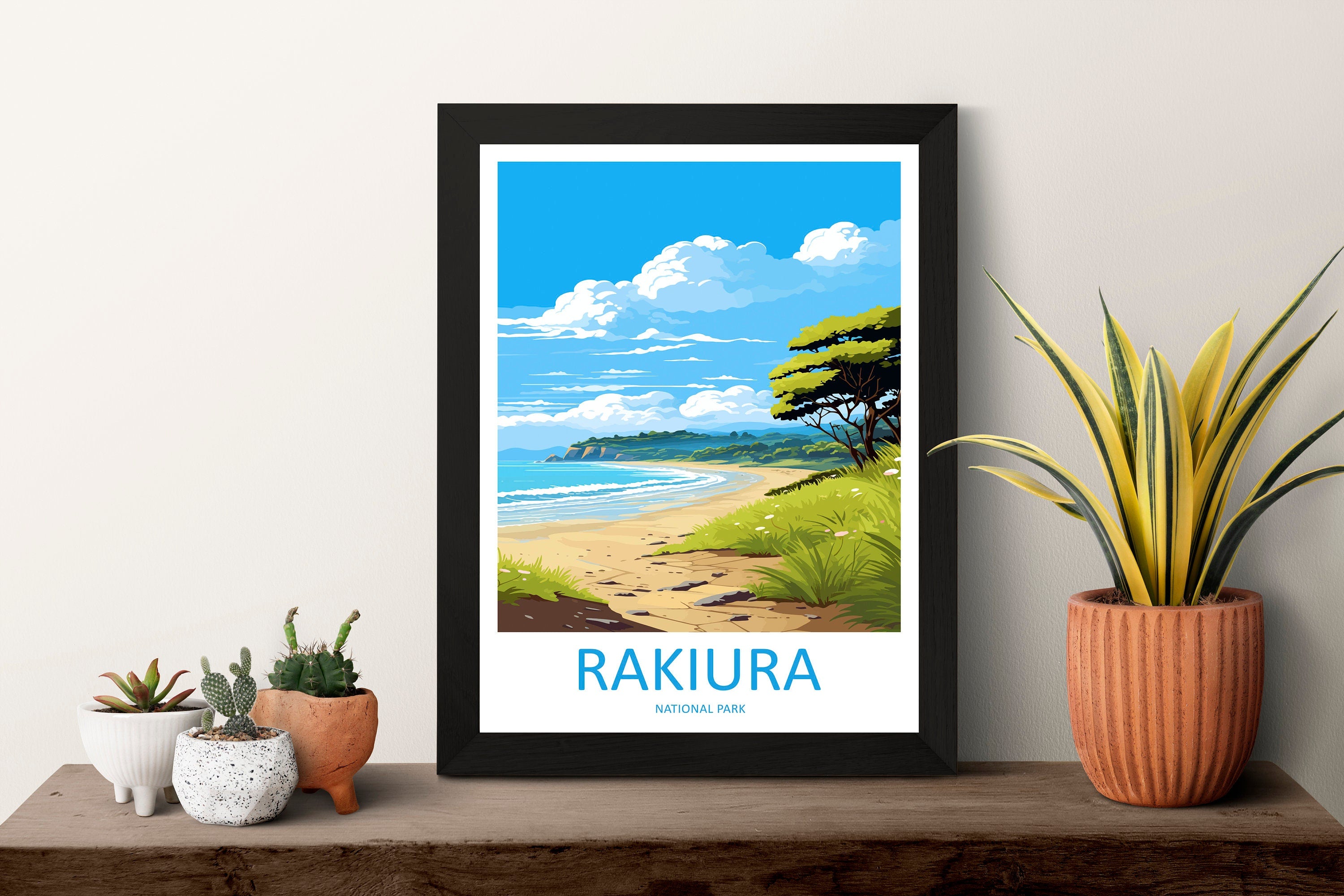 Rakiura National Park Travel Print