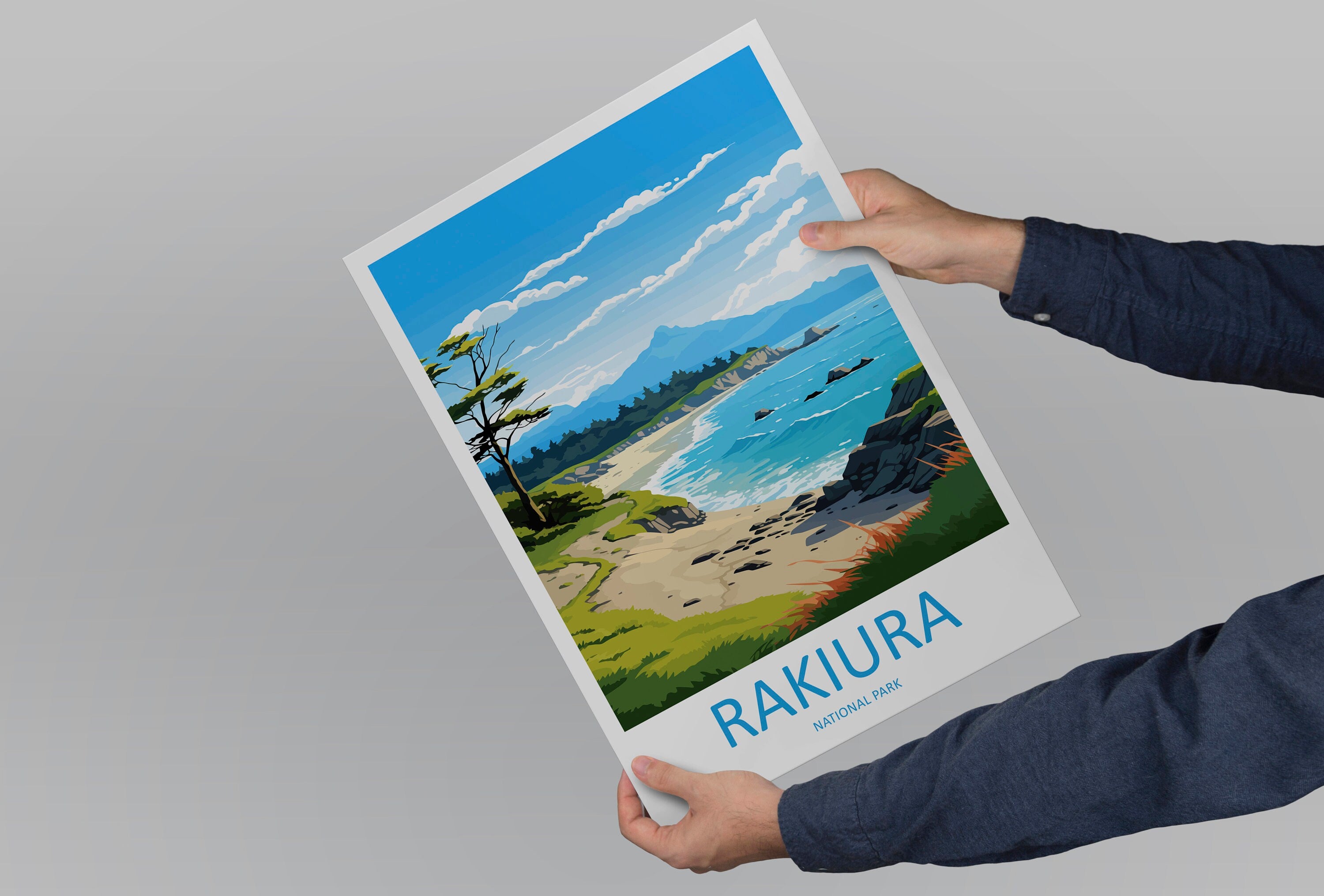 Rakiura National Park Travel Print