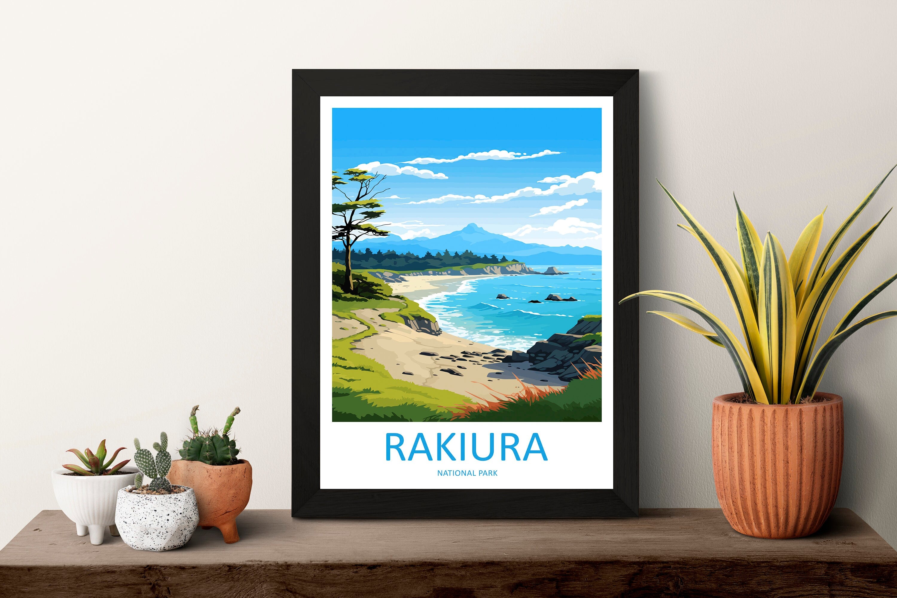 Rakiura National Park Travel Print