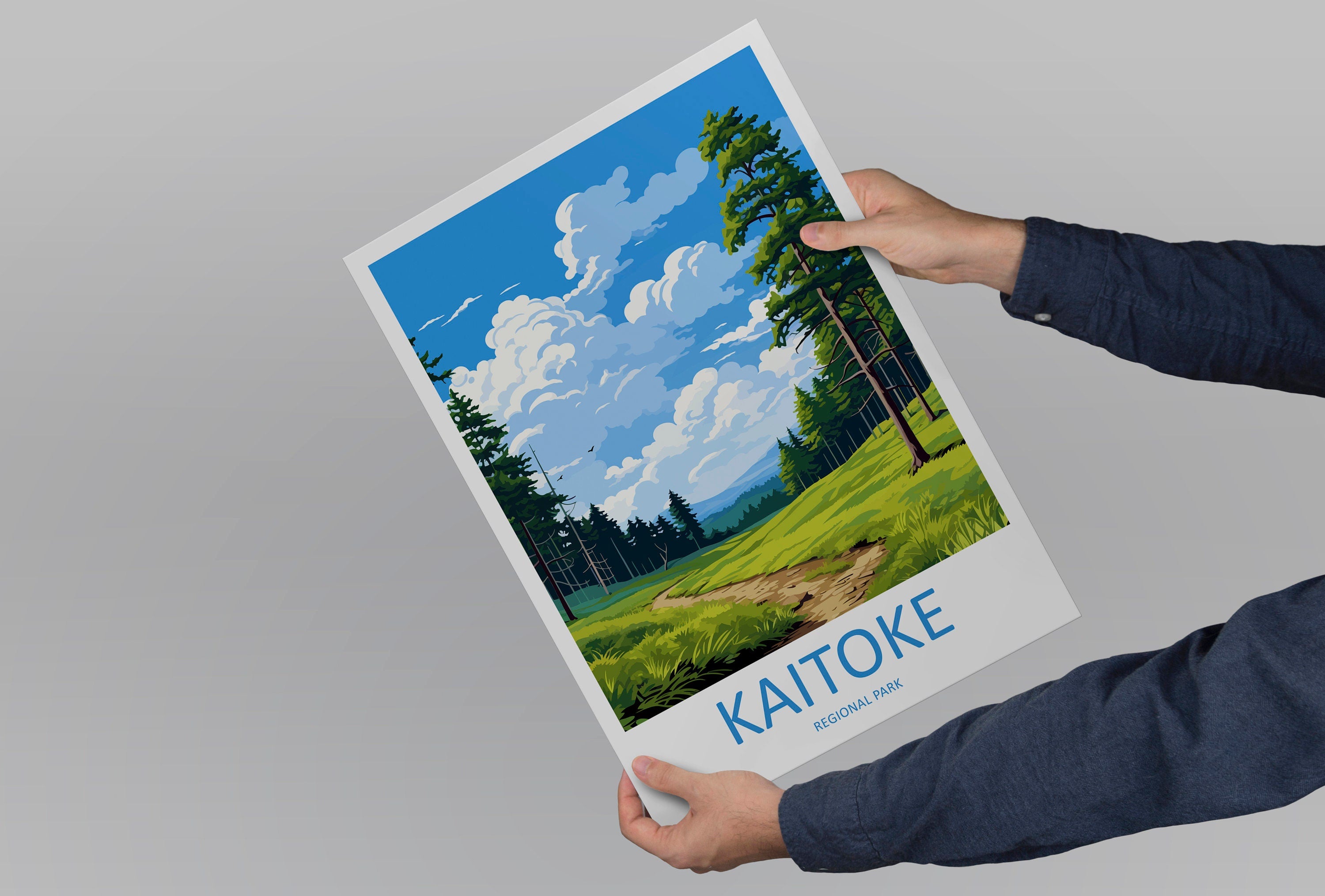 Kaitoke Regional Park Travel Print