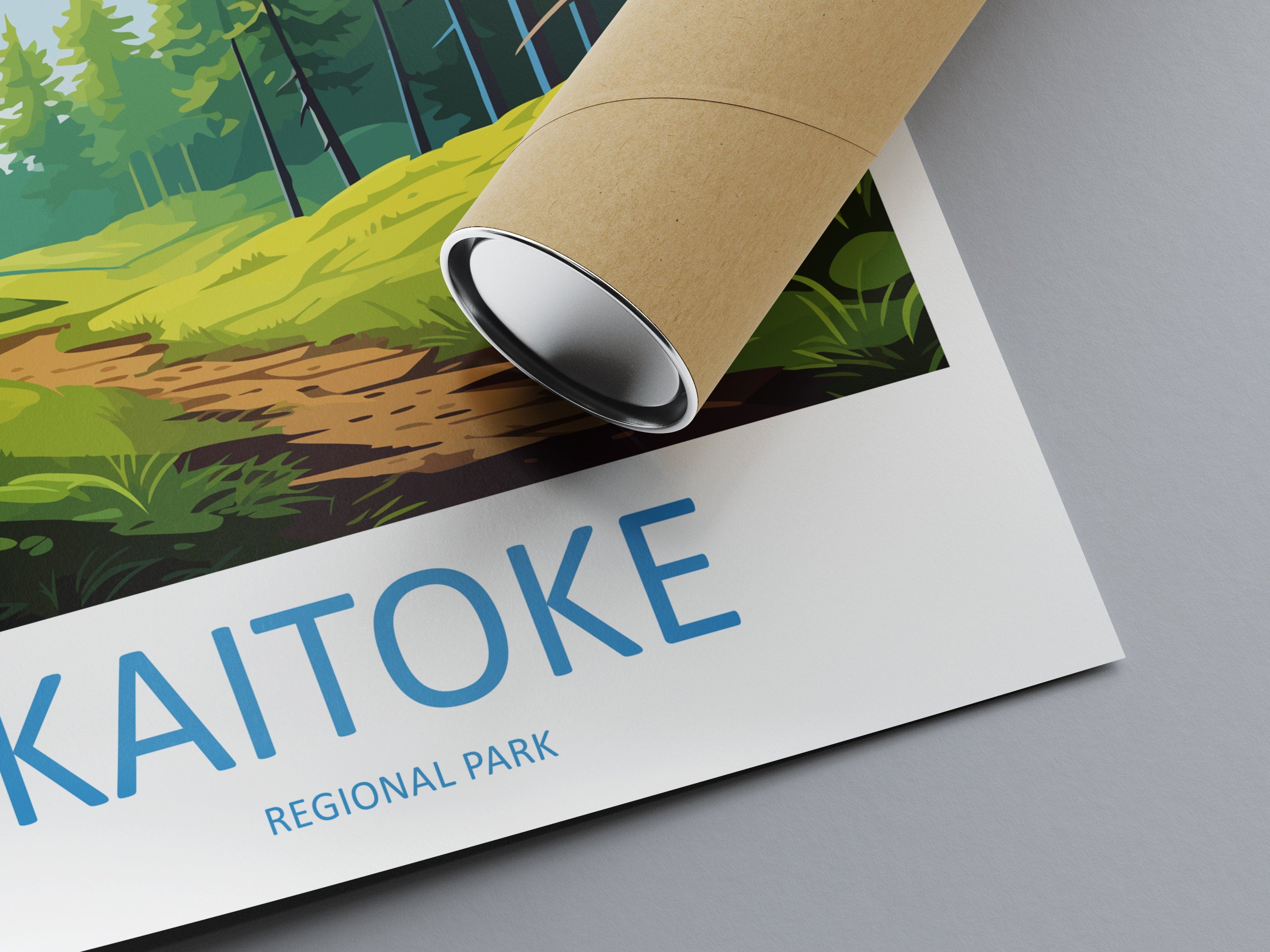 Kaitoke Regional Park Travel Print