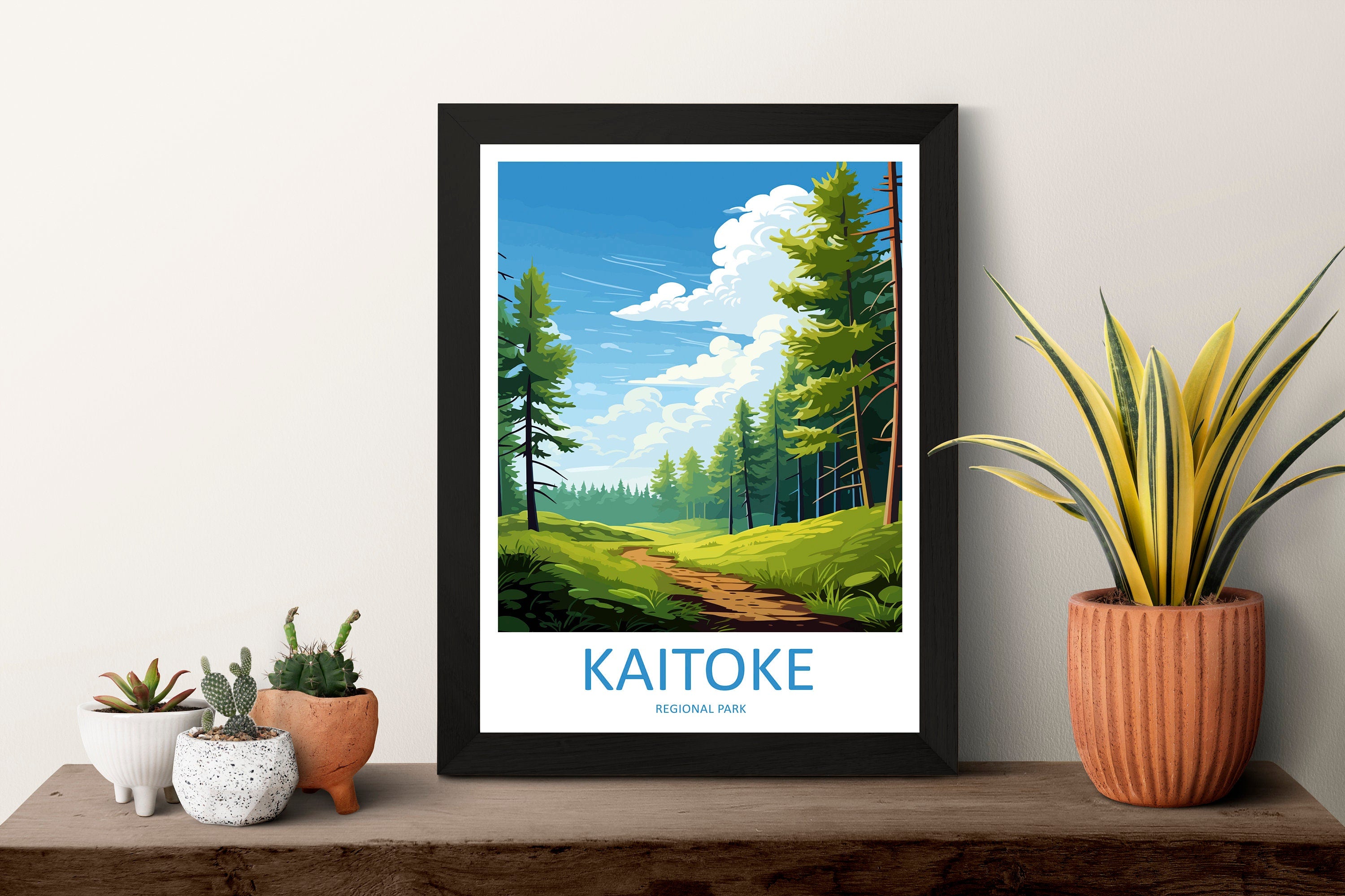 Kaitoke Regional Park Travel Print