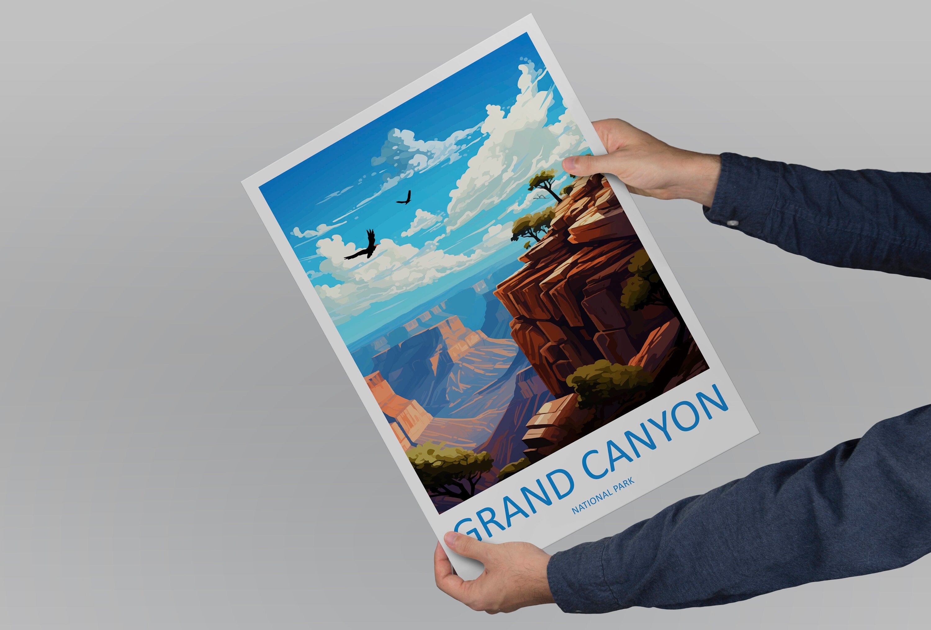 Grand Canyon National Park Travel Print