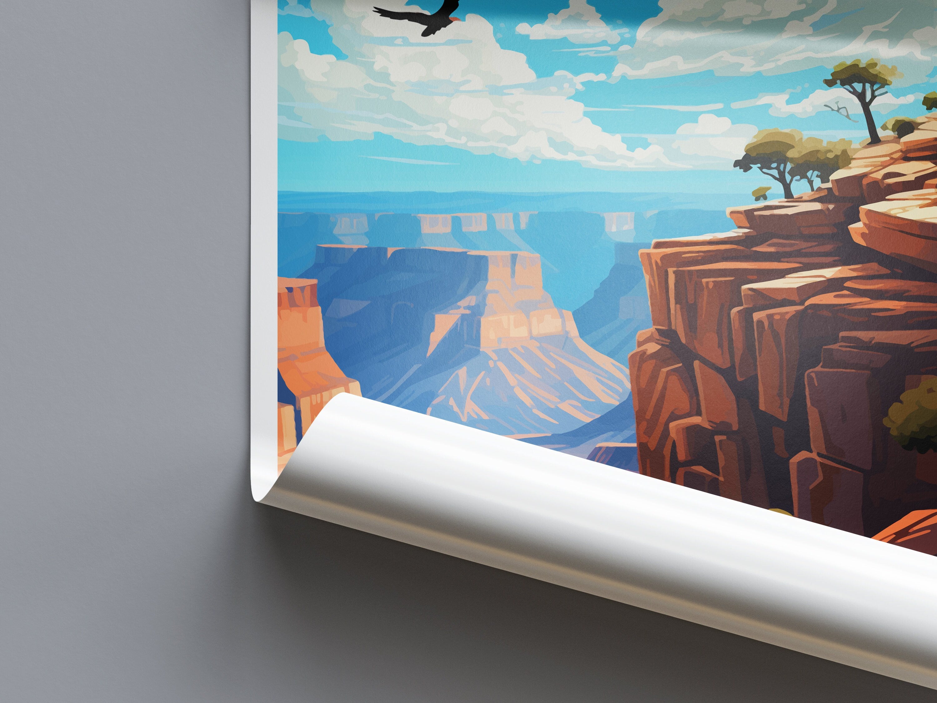 Grand Canyon National Park Travel Print