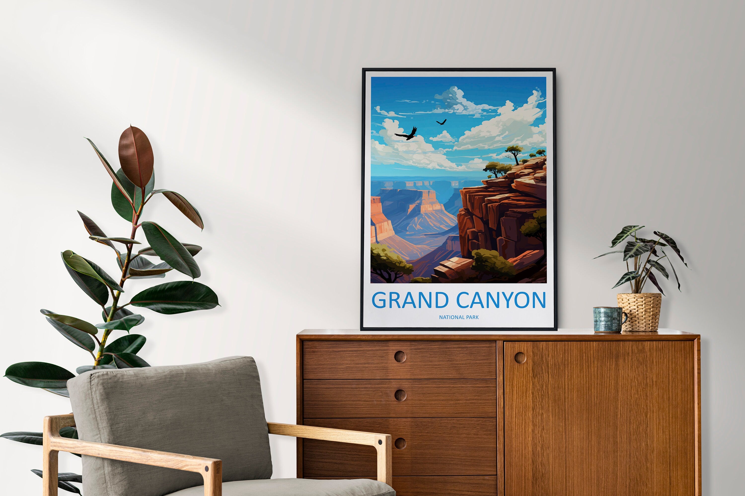 Grand Canyon National Park Travel Print