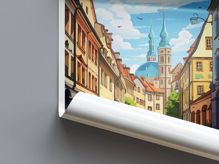 Würzburg Travel Print Wall Art Würzburg Wall Hanging Home Decor Würzburg Gift Art Lovers Wall Art Print Art Würzburg Germany