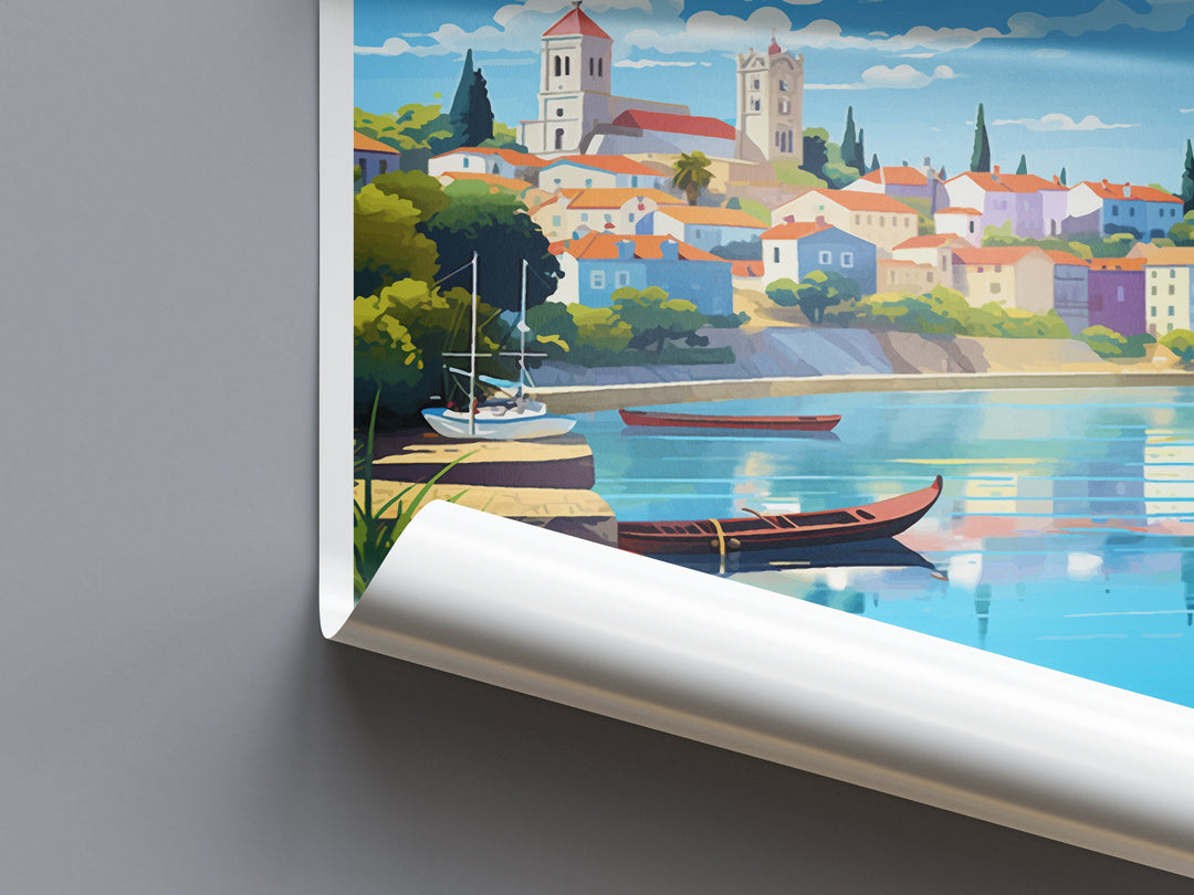 Tomar Travel Print Wall Art Tomar Wall Hanging Home Décor Tomar Gift Art Lovers Portugal Art Lover Gift Tomar Wall Décor