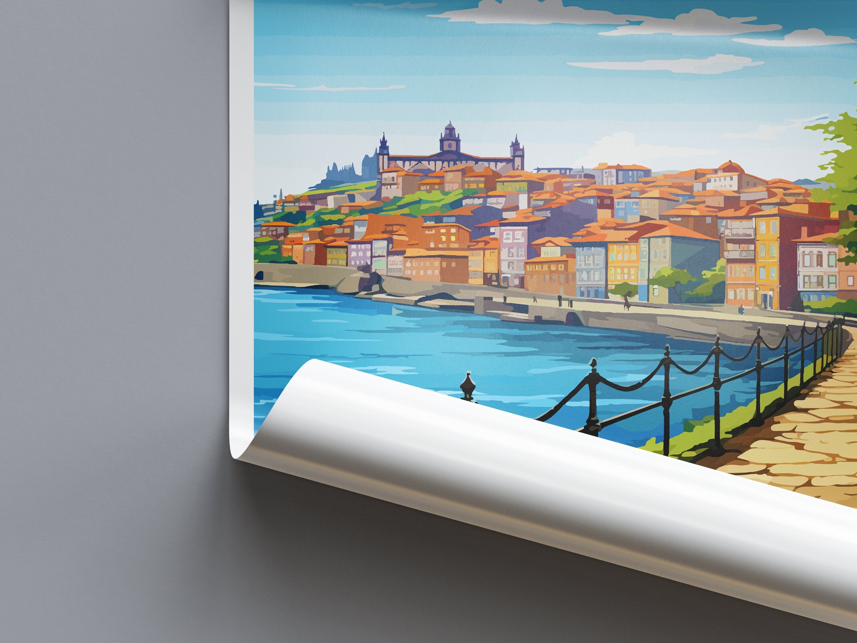 Porto Travel Print