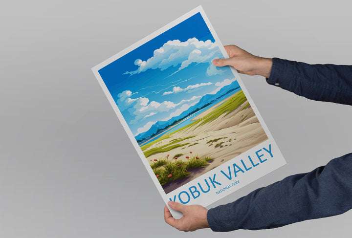 Kobuk Valley National Park Travel Print Wall Art Kobuk Valley Wall Hanging Home Décor Kobuk Valley Gift Art Lovers Alaska Art Lover Gift