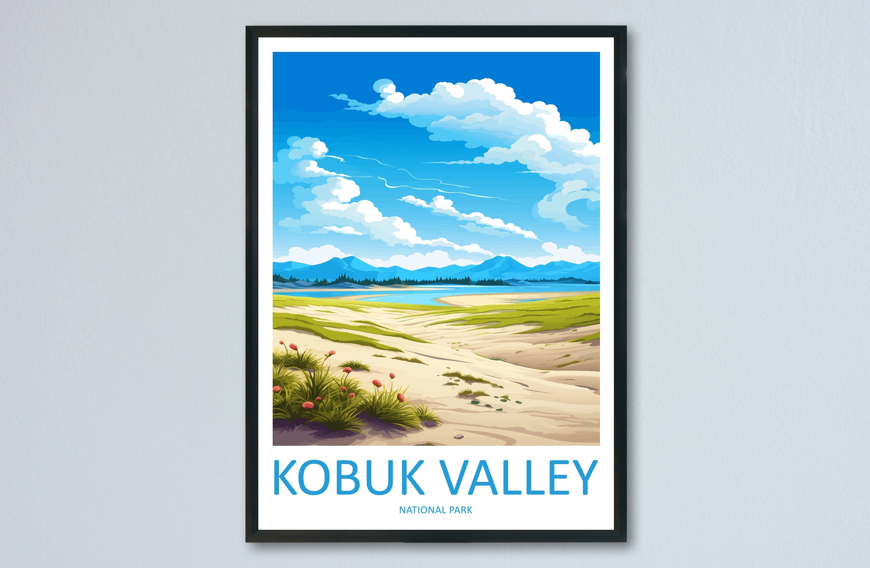 Kobuk Valley National Park Travel Print