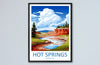 Hot Springs National Park Travel Print